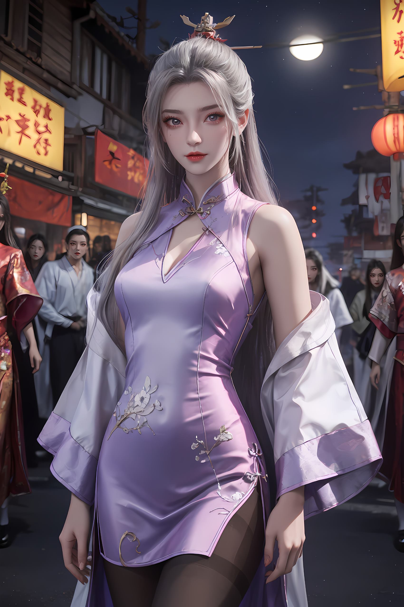 图片[49]-AI绘画 208 仙逆-柳眉旗袍[53P] – 速更版-美库