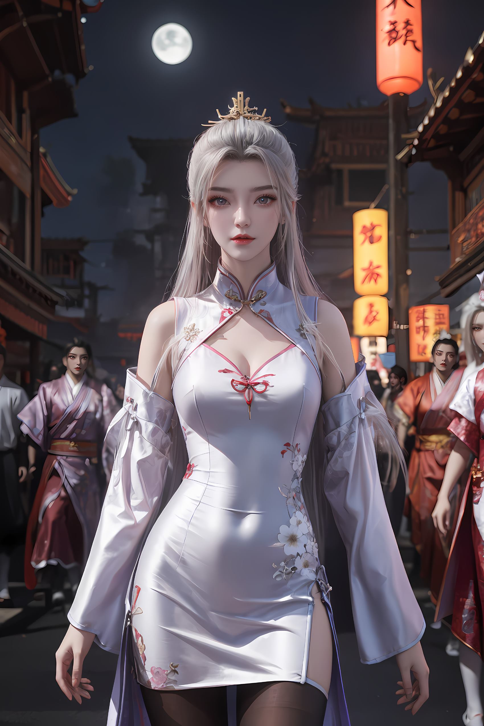 图片[51]-AI绘画 208 仙逆-柳眉旗袍[53P] – 速更版-美库