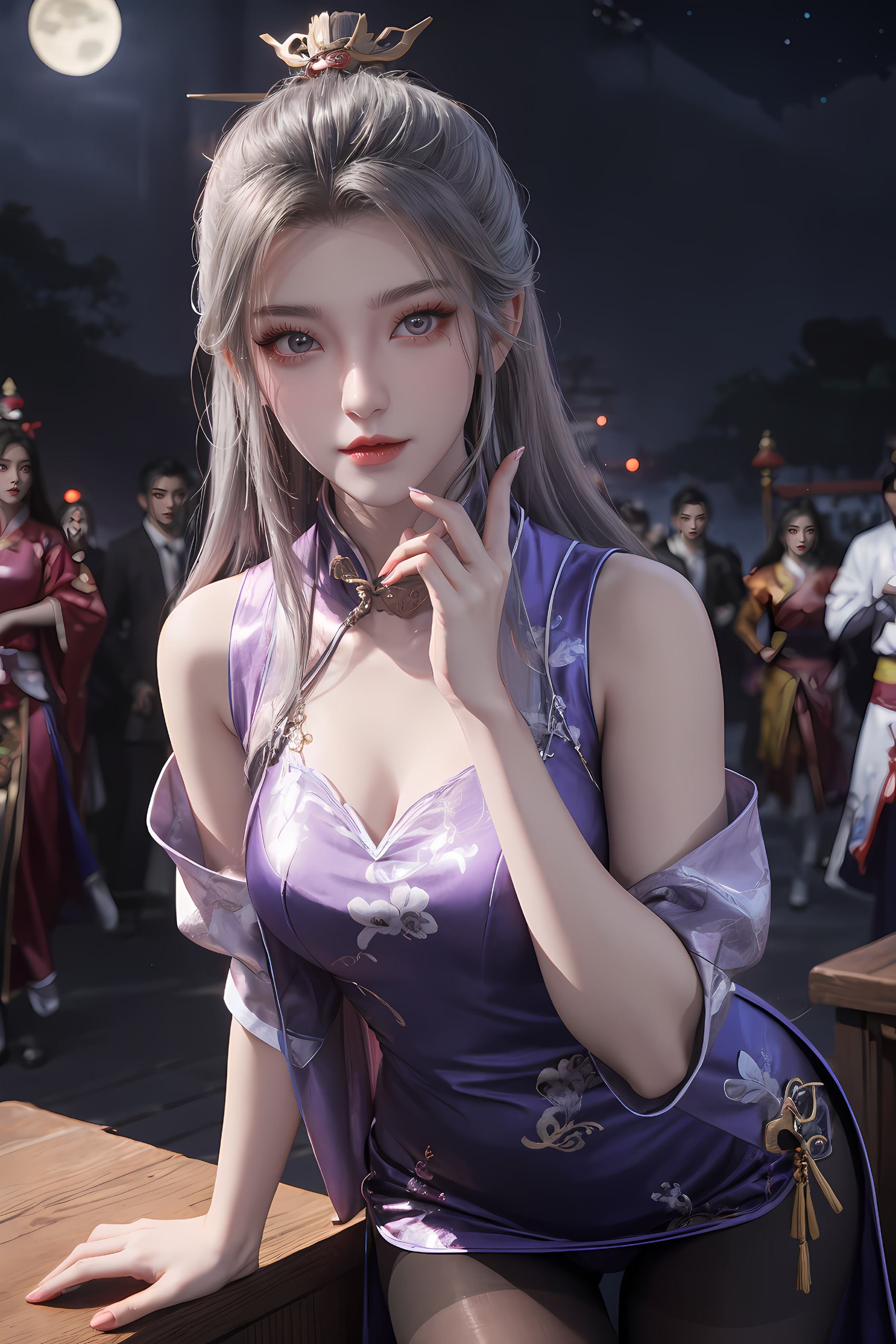 图片[52]-AI绘画 208 仙逆-柳眉旗袍[53P] – 速更版-美库