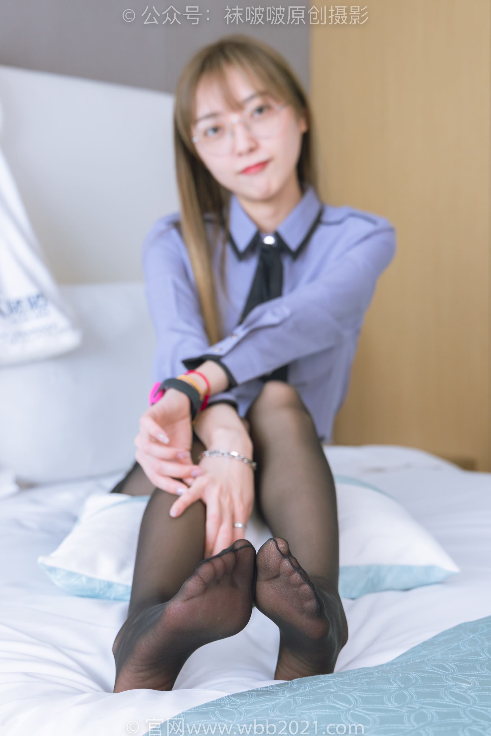 图片[42]-[BoBoSocks袜啵啵]NO.349 稚予-平底鞋、高跟凉鞋、肉丝、黑丝、黑色美甲[140P] – 速更版-美库