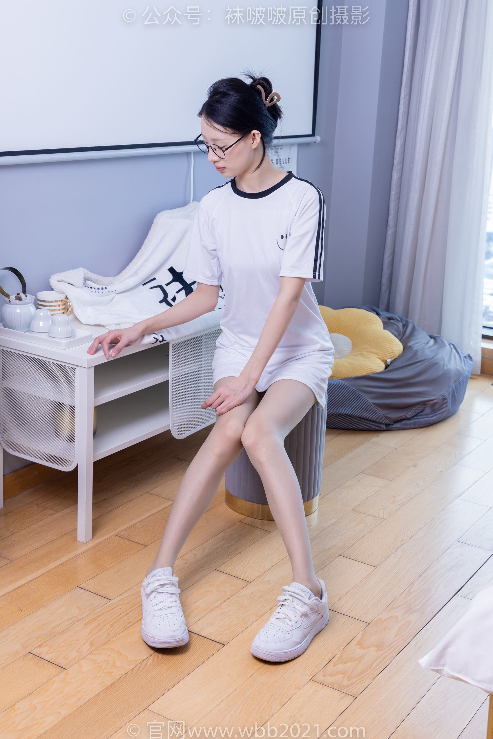 图片[32]-[BoBoSocks袜啵啵]NO.350 雪糕-板鞋、灰丝[180P] – 速更版-美库