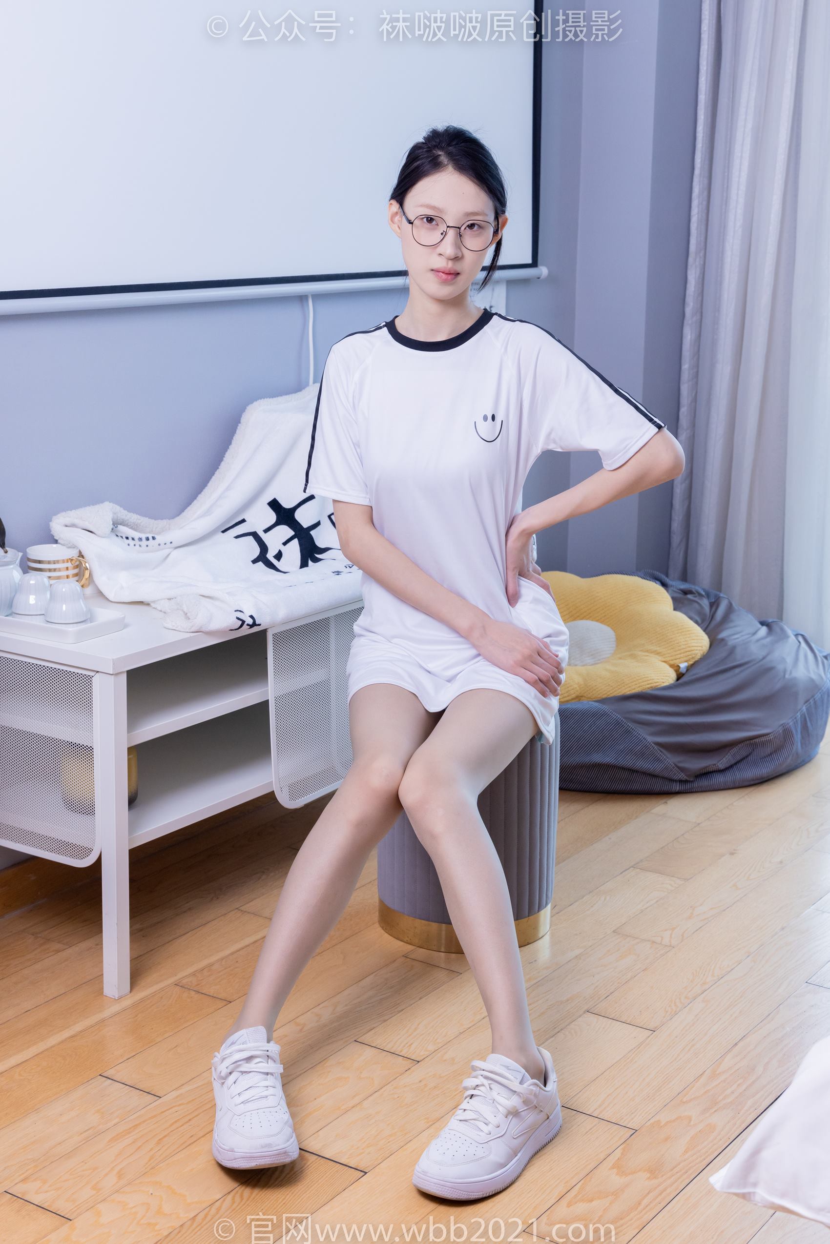 图片[33]-[BoBoSocks袜啵啵]NO.350 雪糕-板鞋、灰丝[180P] – 速更版-美库