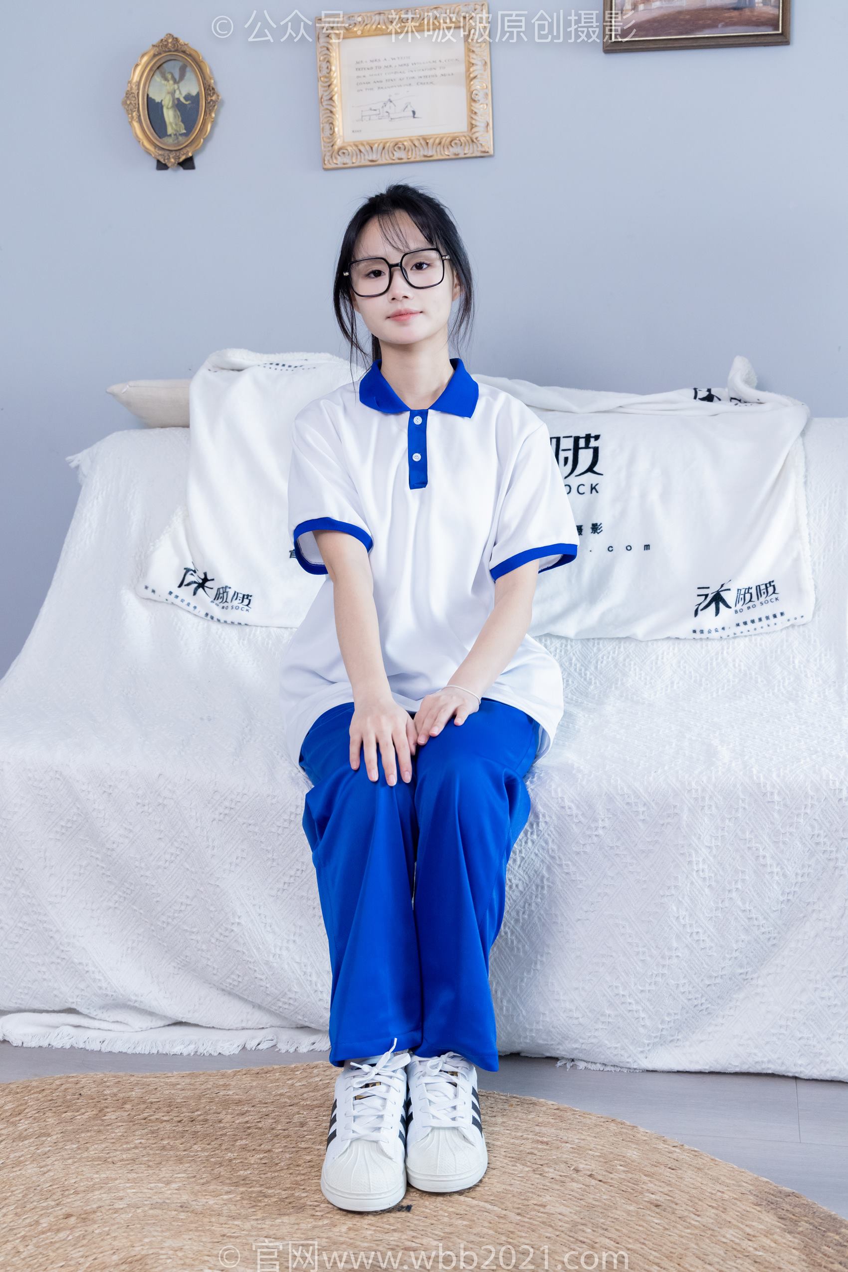 图片[12]-[BoBoSocks袜啵啵]NO.351 甜甜圈-板鞋、白棉袜、肉丝、校服裤里丝[150P] – 速更版-美库