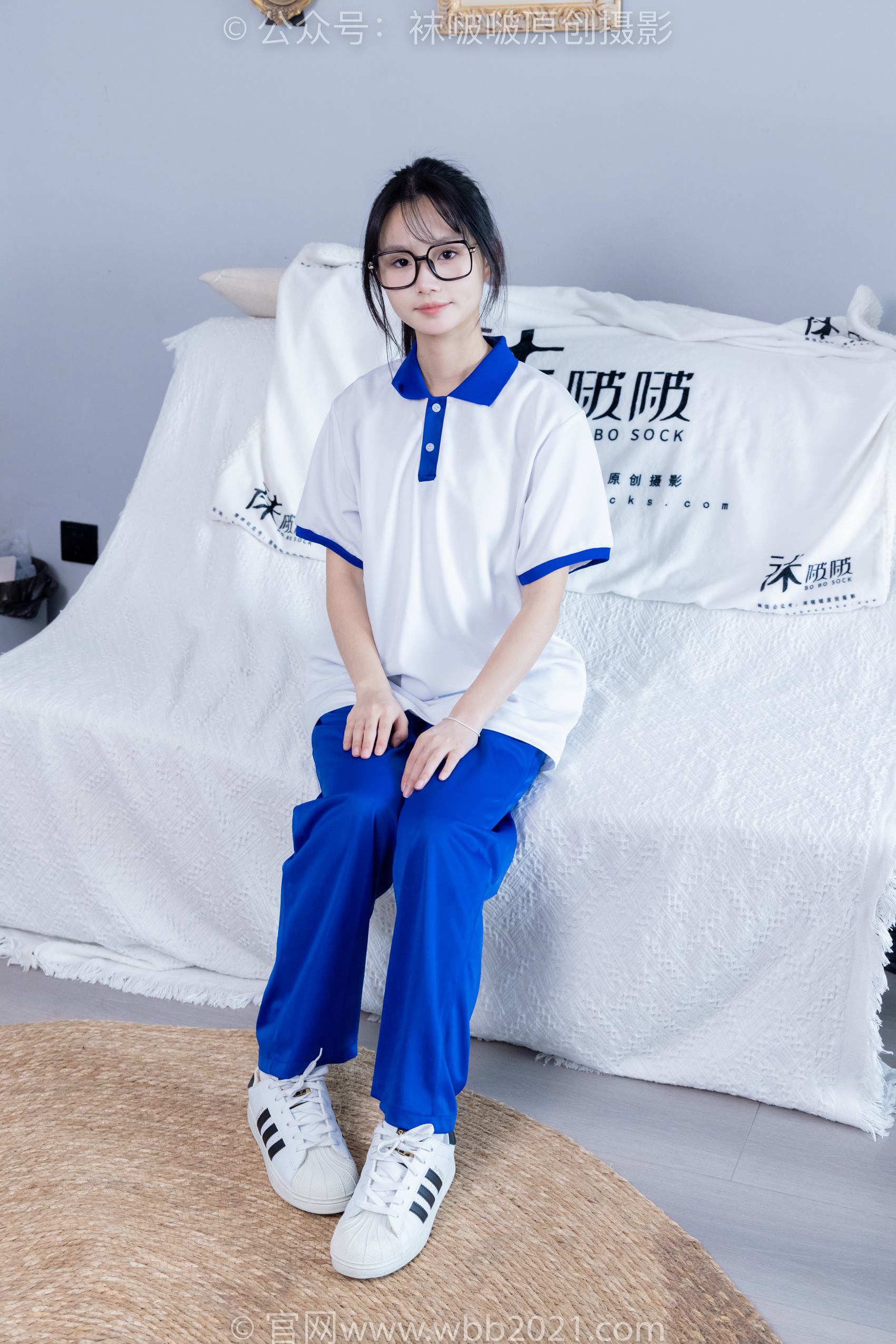 图片[15]-[BoBoSocks袜啵啵]NO.351 甜甜圈-板鞋、白棉袜、肉丝、校服裤里丝[150P] – 速更版-美库