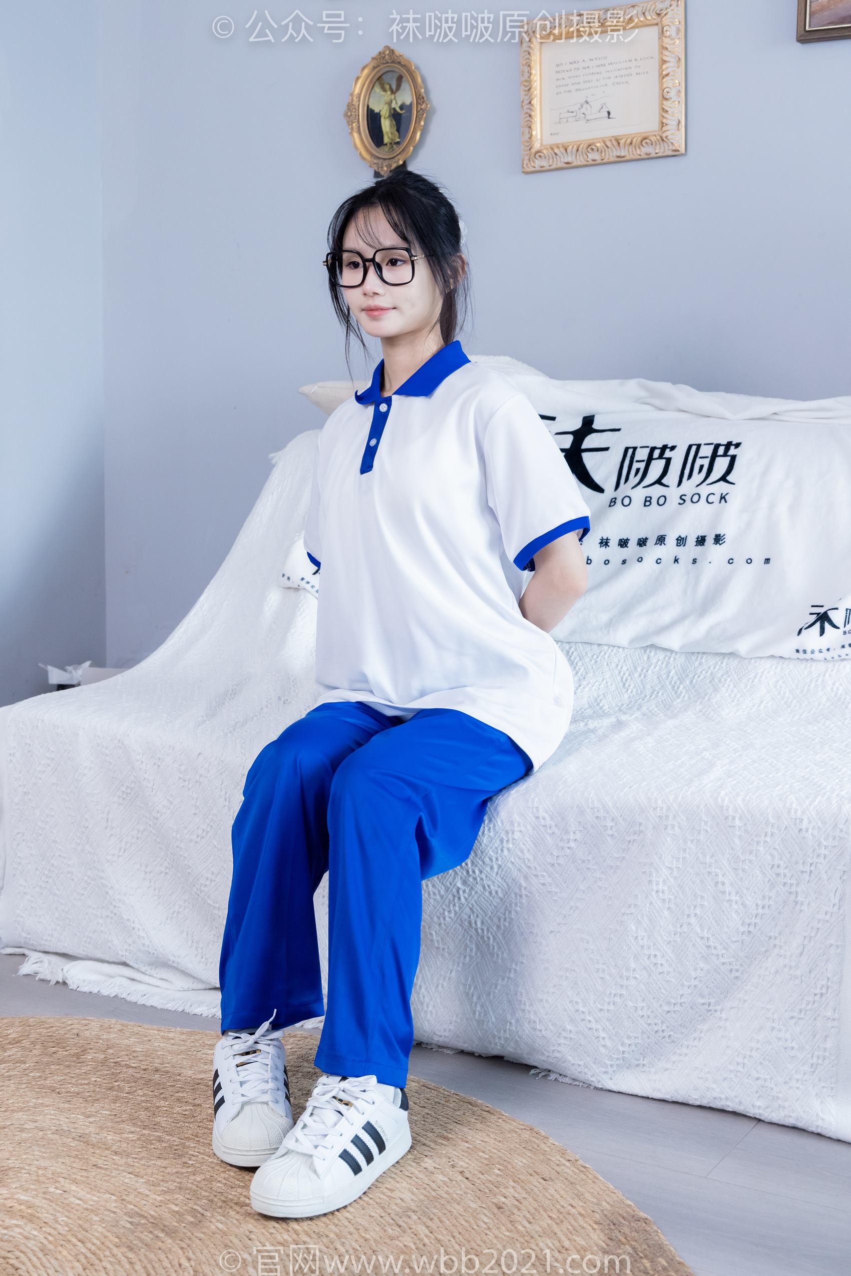 图片[18]-[BoBoSocks袜啵啵]NO.351 甜甜圈-板鞋、白棉袜、肉丝、校服裤里丝[150P] – 速更版-美库