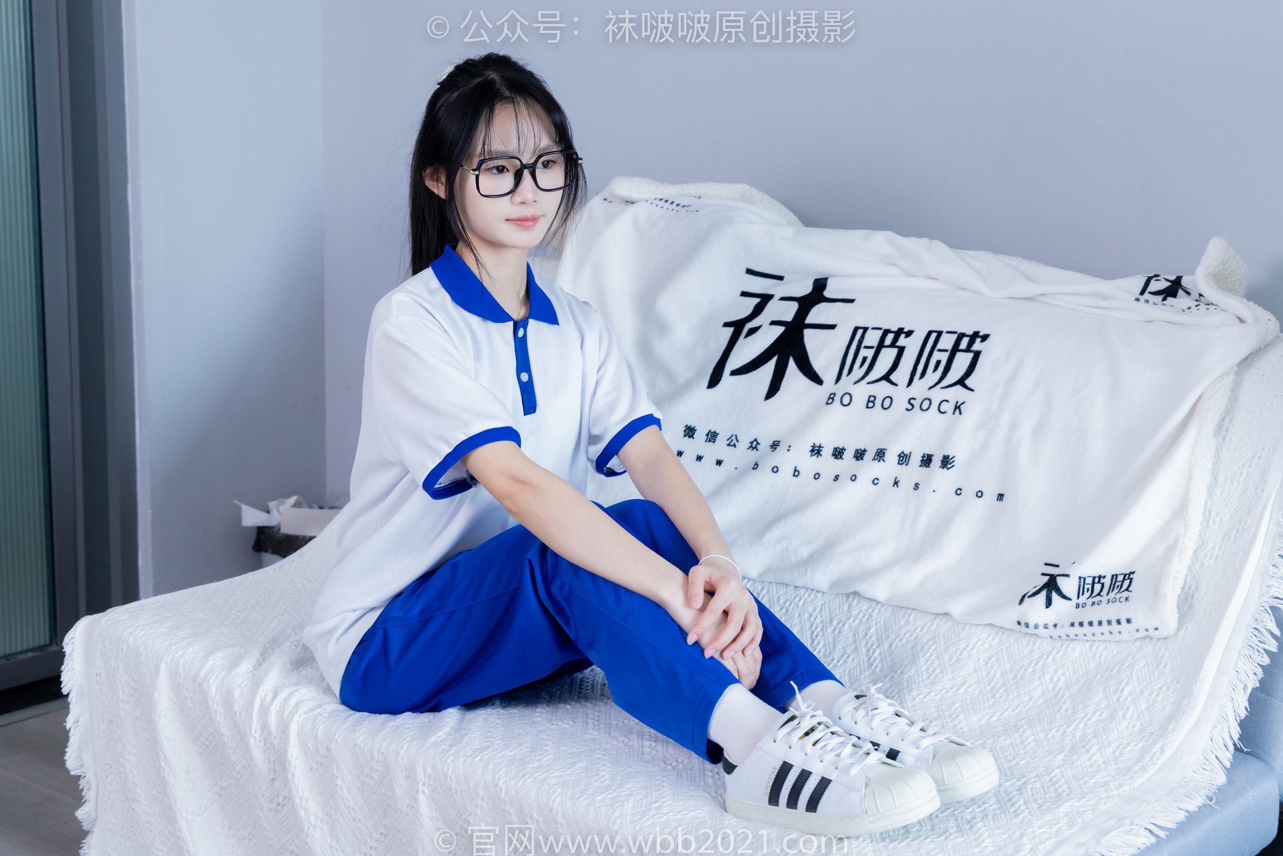 图片[27]-[BoBoSocks袜啵啵]NO.351 甜甜圈-板鞋、白棉袜、肉丝、校服裤里丝[150P] – 速更版-美库