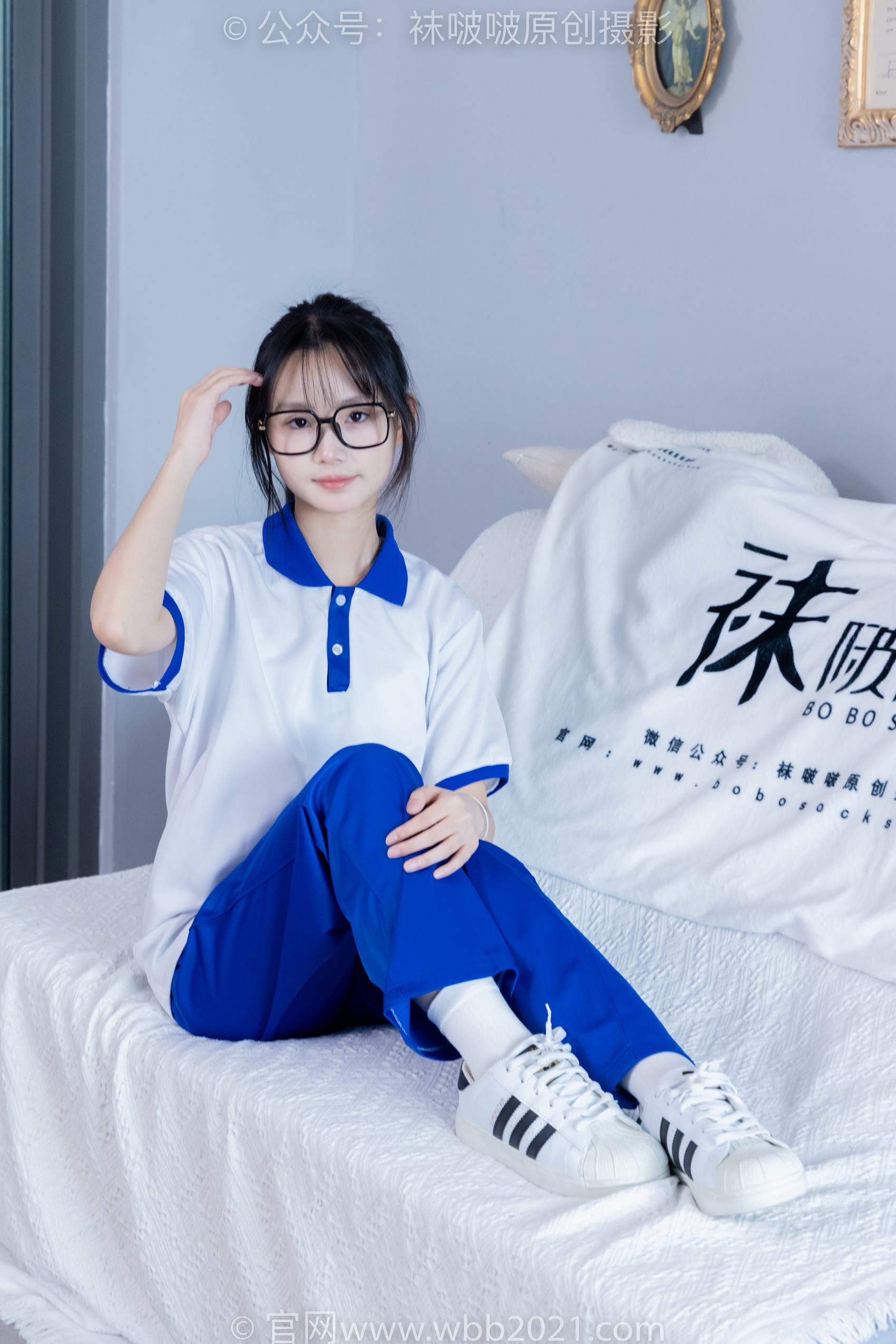 图片[32]-[BoBoSocks袜啵啵]NO.351 甜甜圈-板鞋、白棉袜、肉丝、校服裤里丝[150P] – 速更版-美库