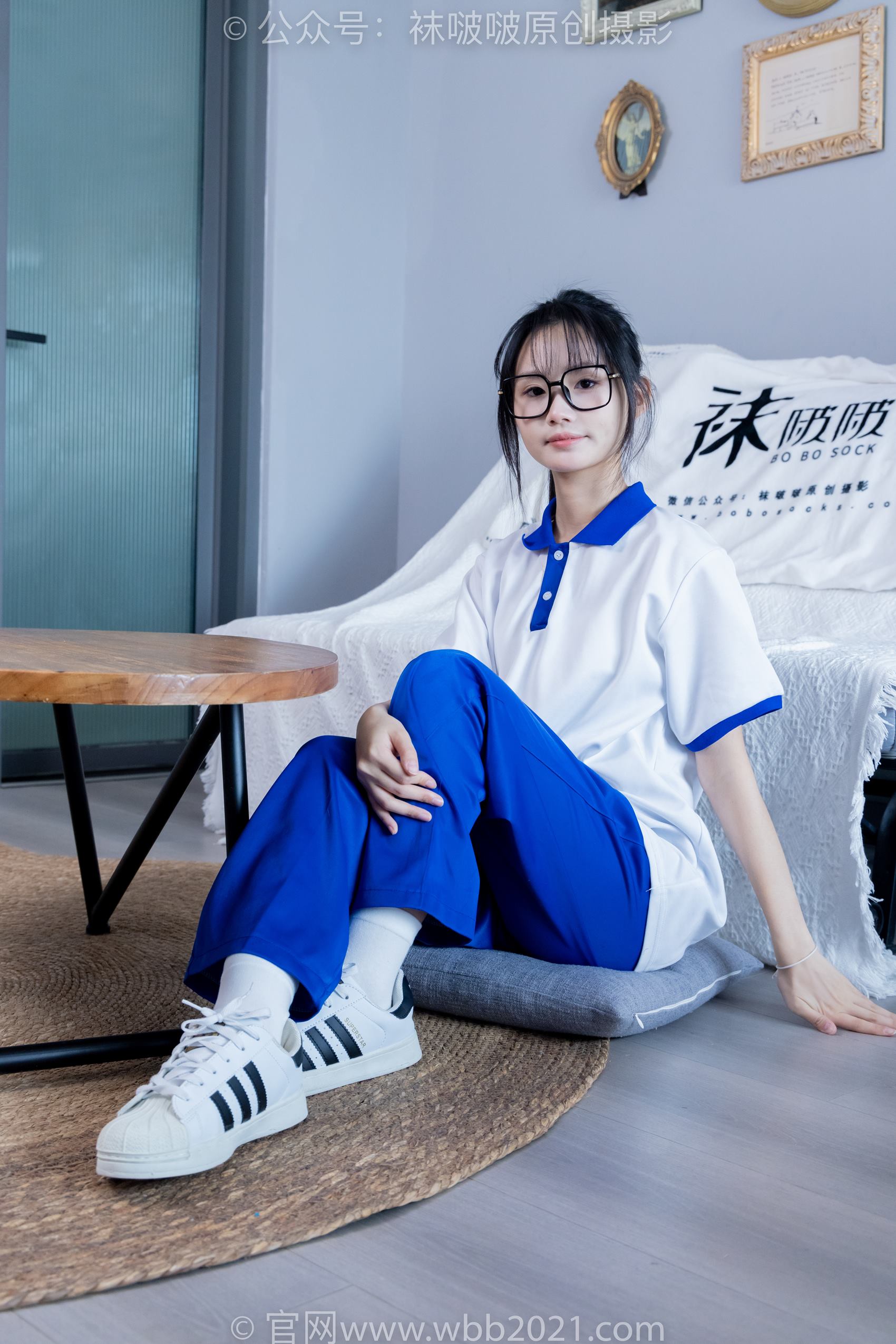 图片[58]-[BoBoSocks袜啵啵]NO.351 甜甜圈-板鞋、白棉袜、肉丝、校服裤里丝[150P] – 速更版-美库