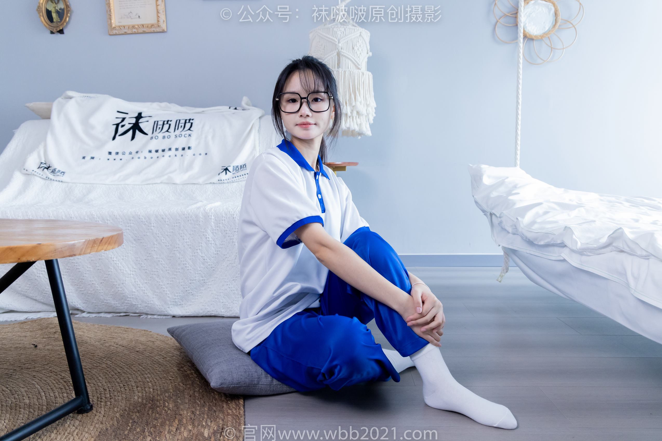 图片[59]-[BoBoSocks袜啵啵]NO.351 甜甜圈-板鞋、白棉袜、肉丝、校服裤里丝[150P] – 速更版-美库