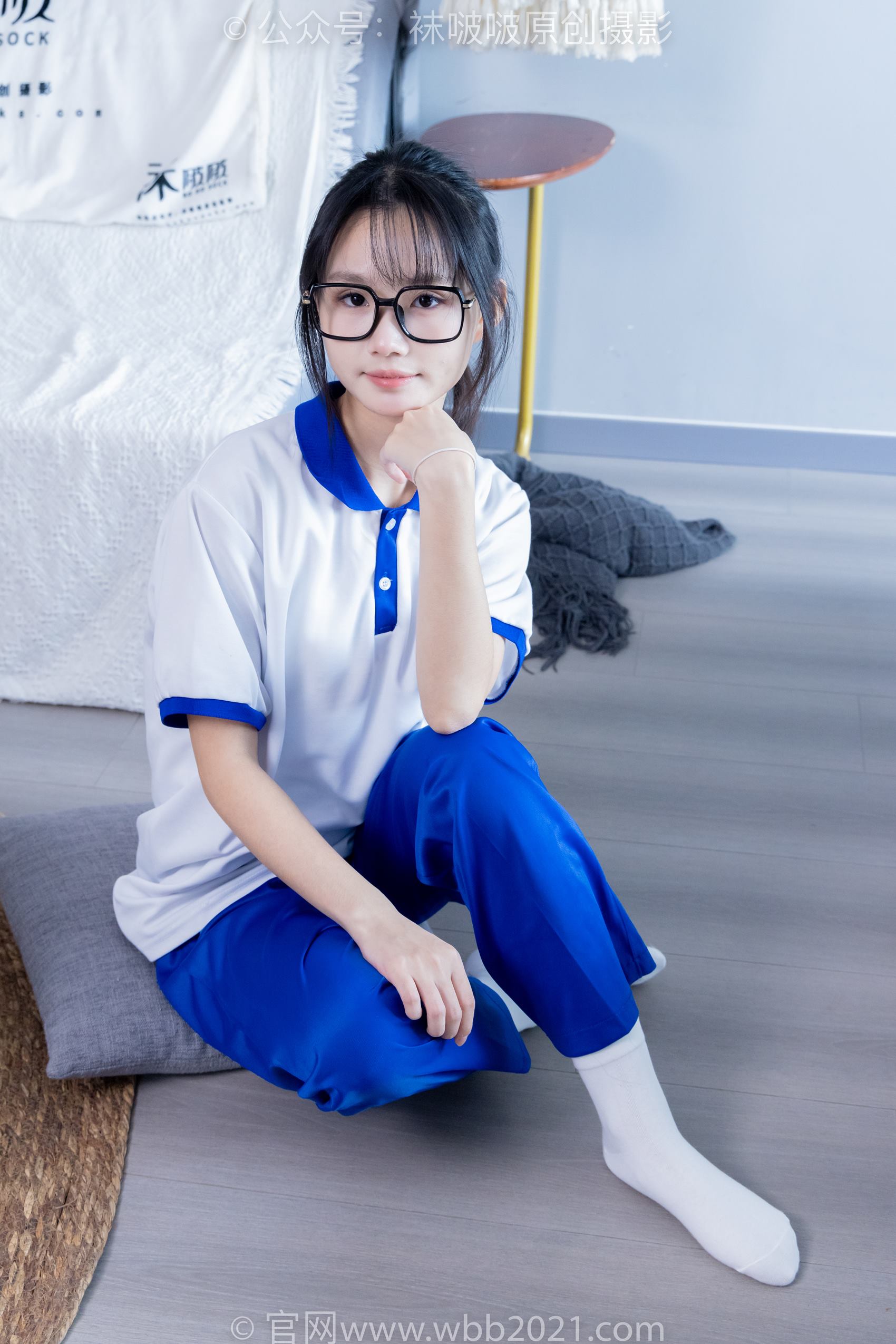 图片[62]-[BoBoSocks袜啵啵]NO.351 甜甜圈-板鞋、白棉袜、肉丝、校服裤里丝[150P] – 速更版-美库