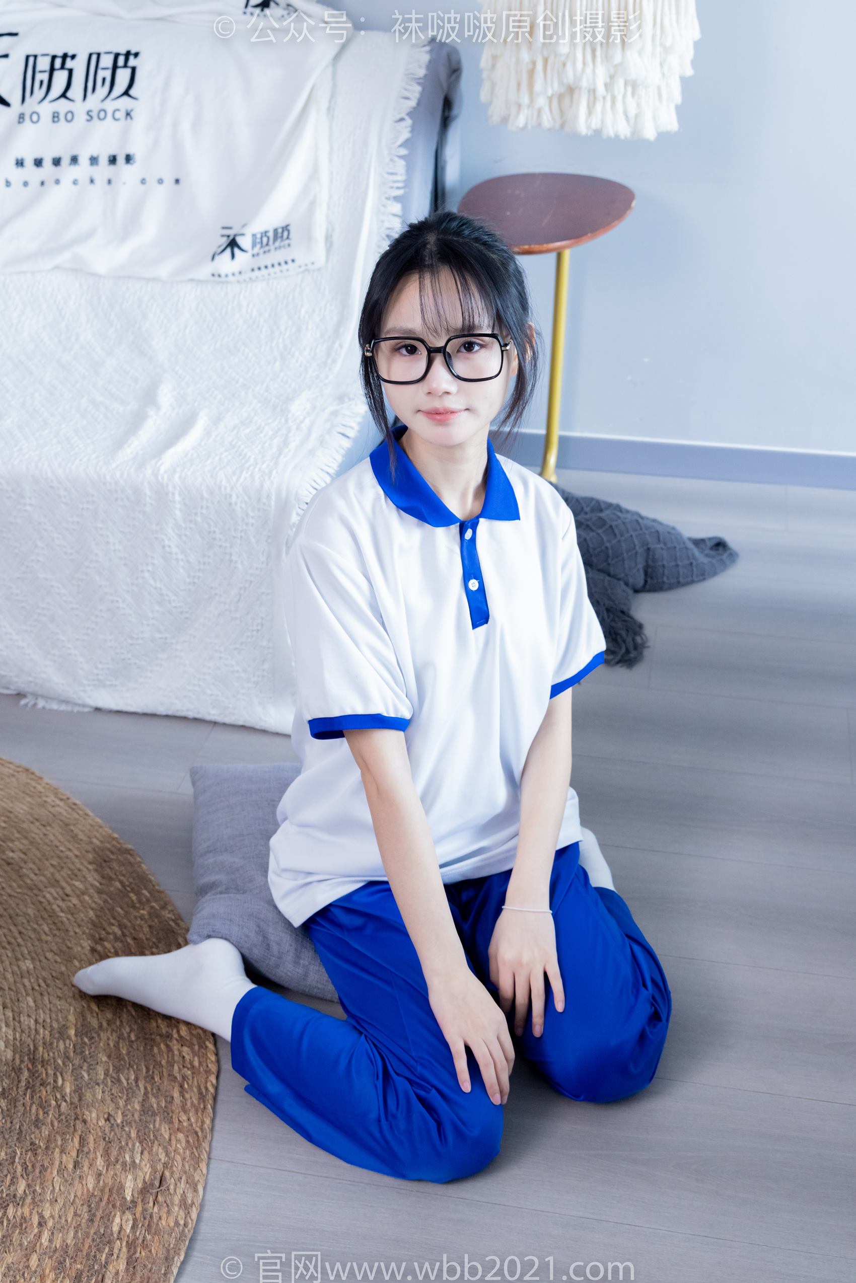 图片[63]-[BoBoSocks袜啵啵]NO.351 甜甜圈-板鞋、白棉袜、肉丝、校服裤里丝[150P] – 速更版-美库