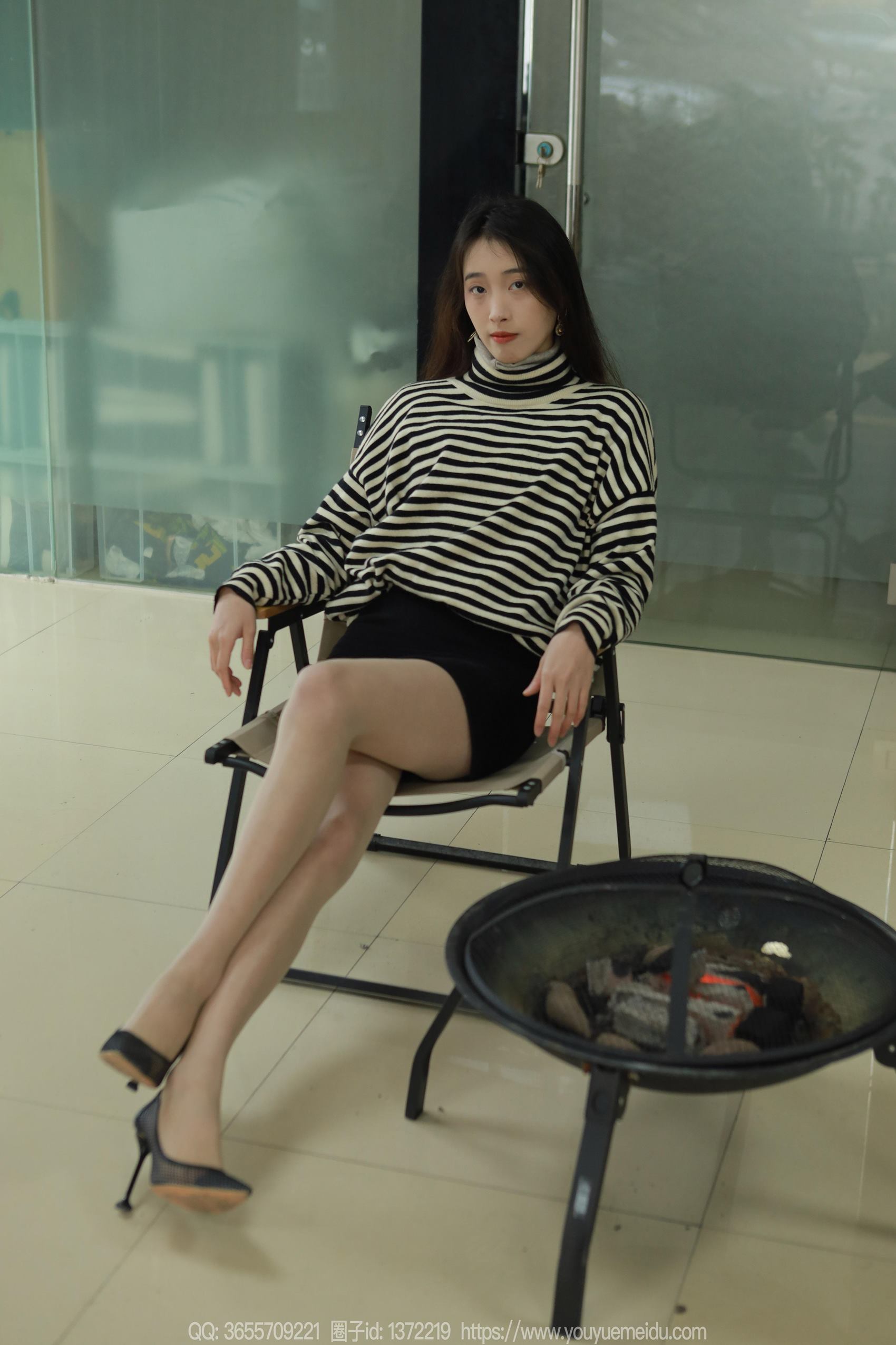 图片[75]-[IESS异思趣向] 2024.02.16 丝享家1665：小九《长腿烤火》[90P] – 速更版-美库