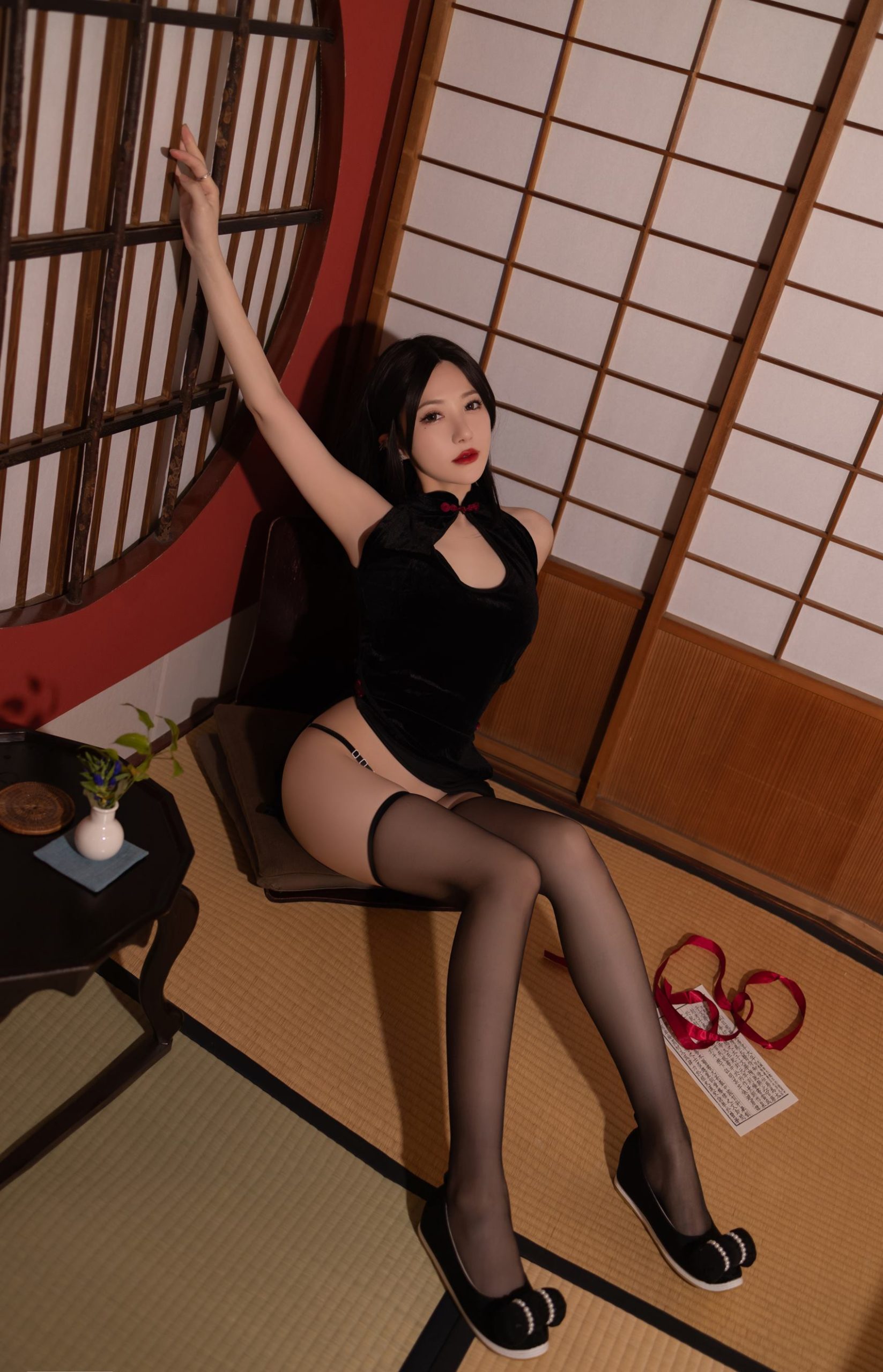 图片[16]-秀人内购@鱼子酱Fish – 内部私购《长乐未央》[24P] – 速更版-美库