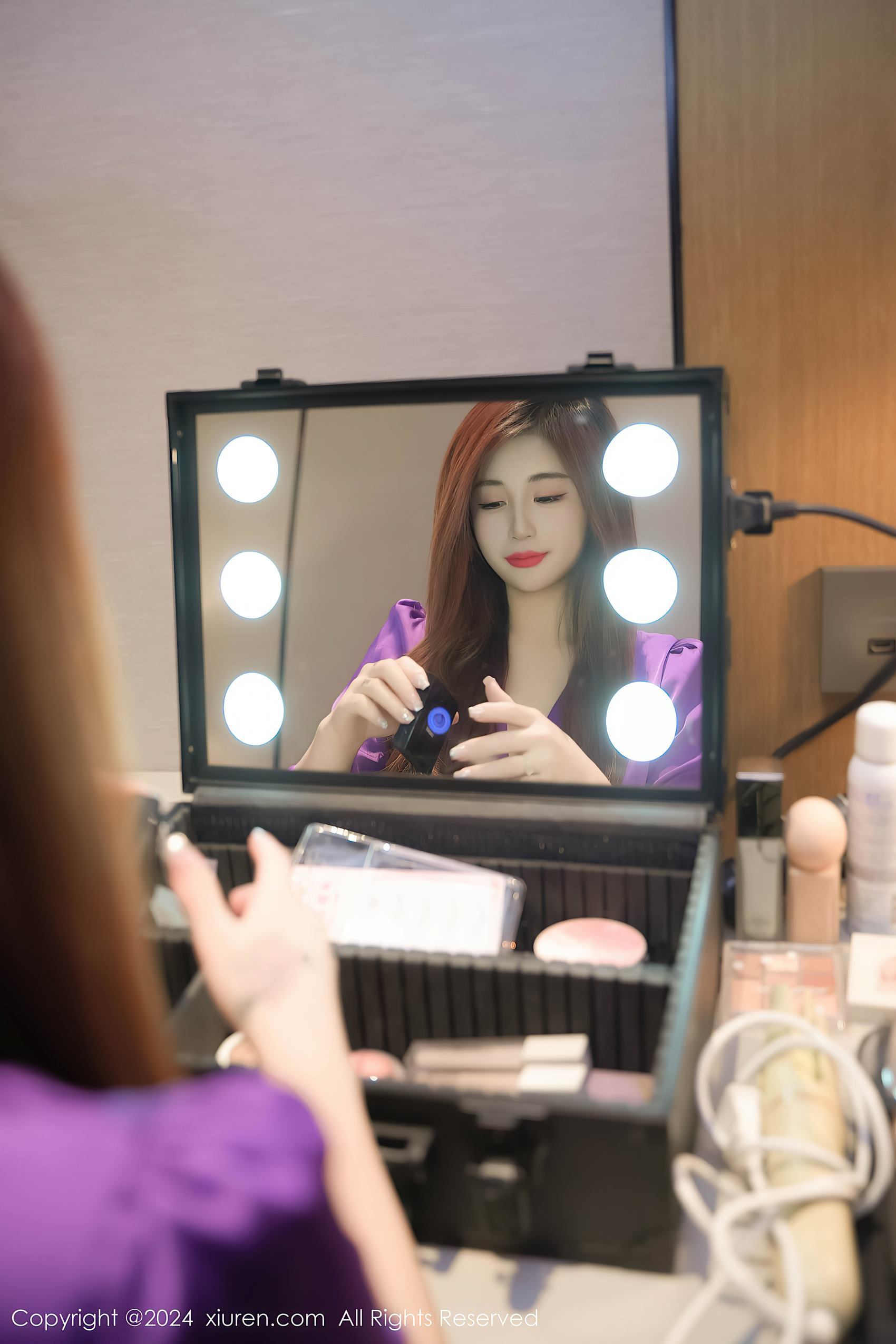 图片[26]-[Xiuren秀人网]2024.03.15 NO.8237 美七 Mia 紫色蔷薇 [27+1P] – 速更版-美库