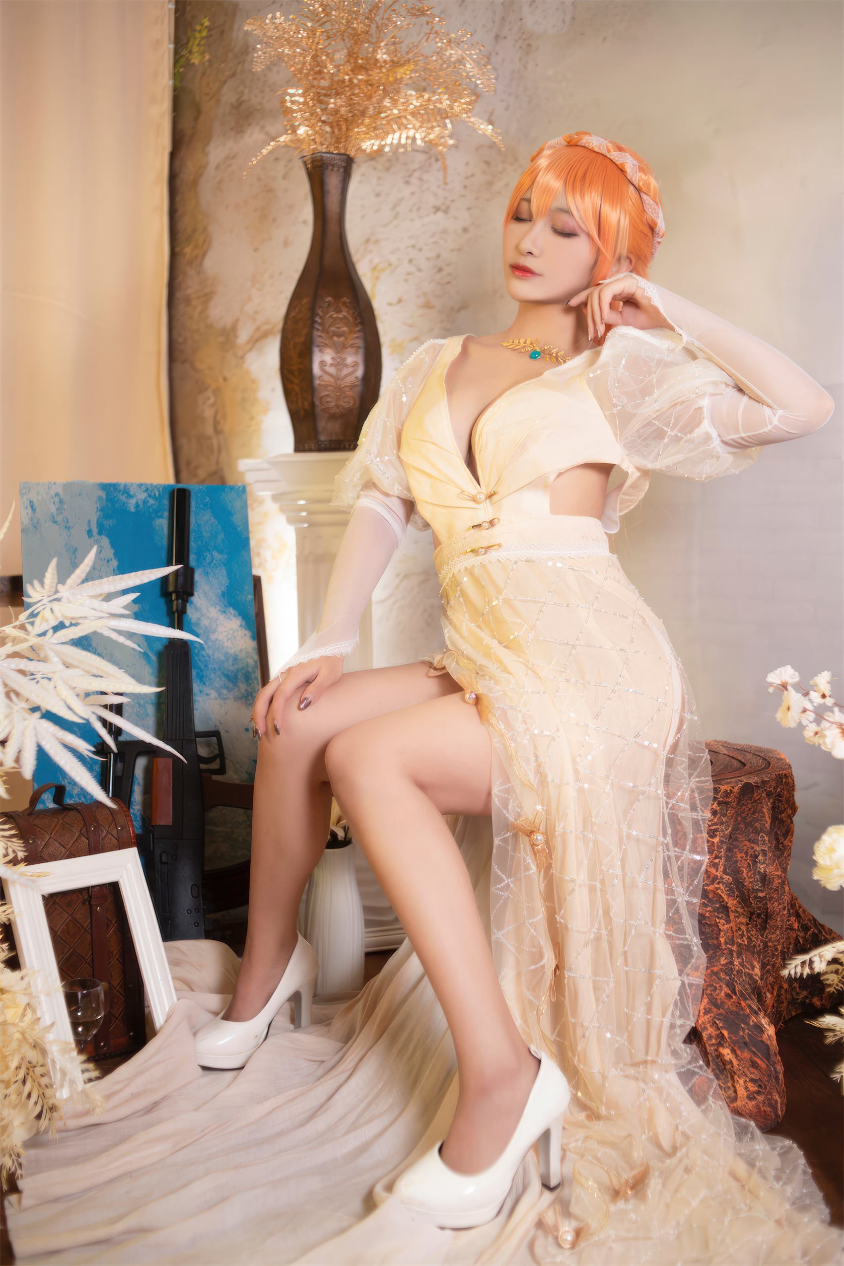 图片[17]-洛璃LoLiSAMA  – OTS14 天意佳人[44P] – 速更版-美库