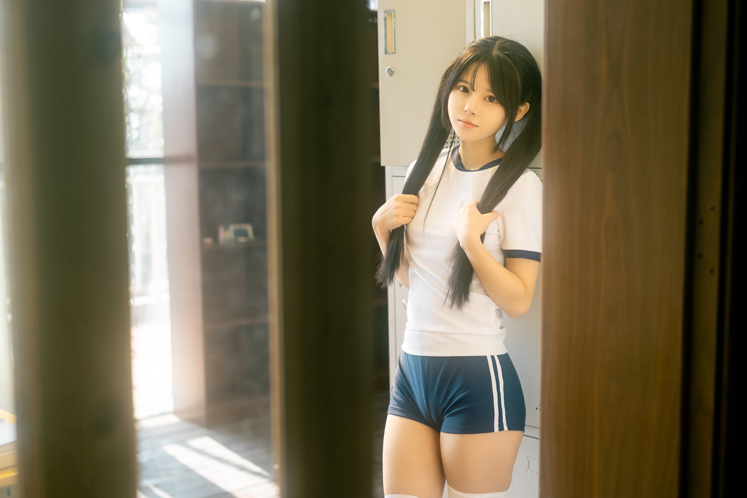 图片[11]-rua阮阮 – 春の更衣室-体操服[13P] – 速更版-美库