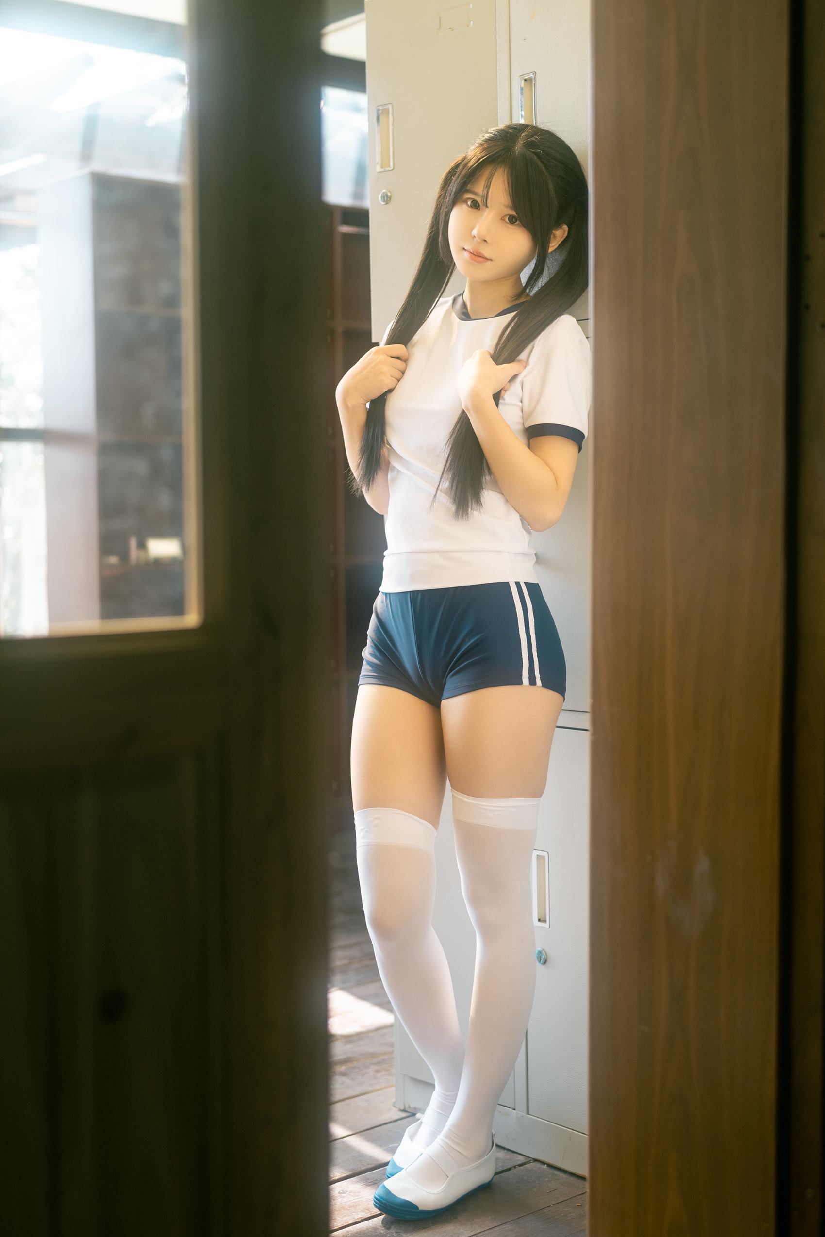 图片[12]-rua阮阮 – 春の更衣室-体操服[13P] – 速更版-美库