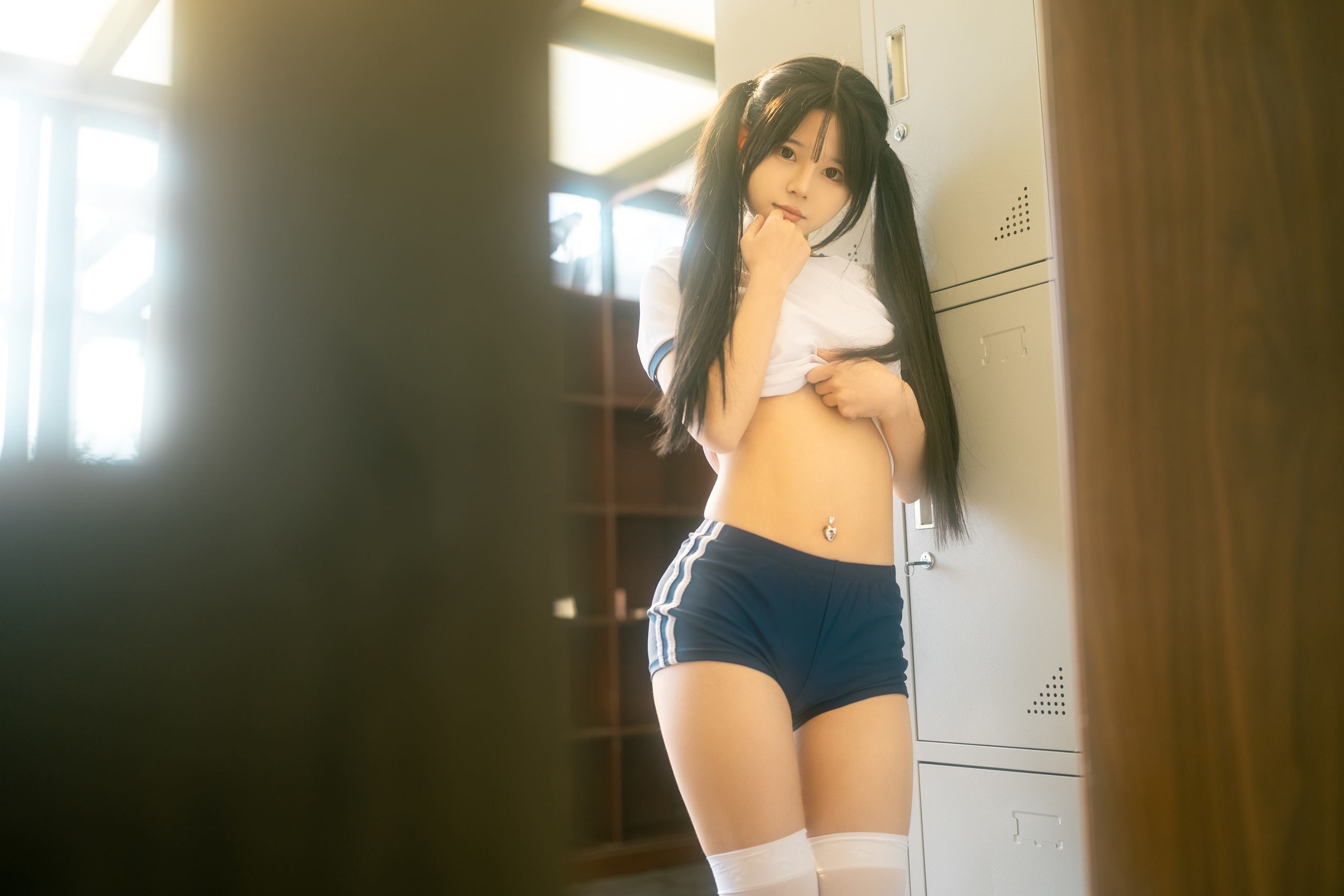 图片[13]-rua阮阮 – 春の更衣室-体操服[13P] – 速更版-美库