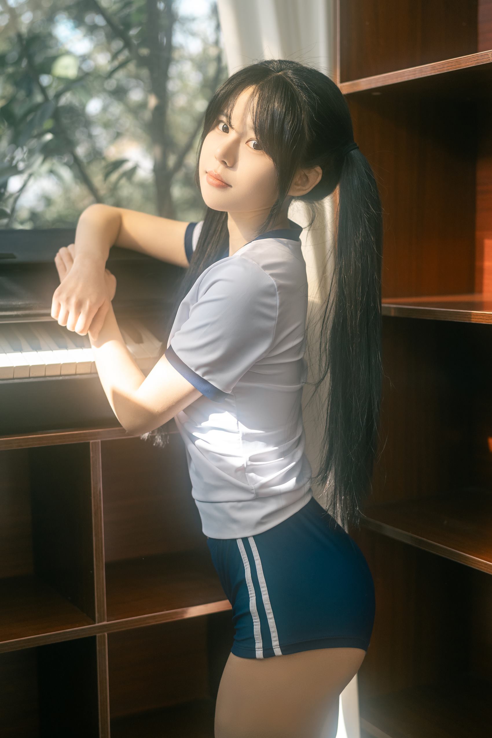 图片[14]-rua阮阮 – 春の更衣室-体操服[13P] – 速更版-美库