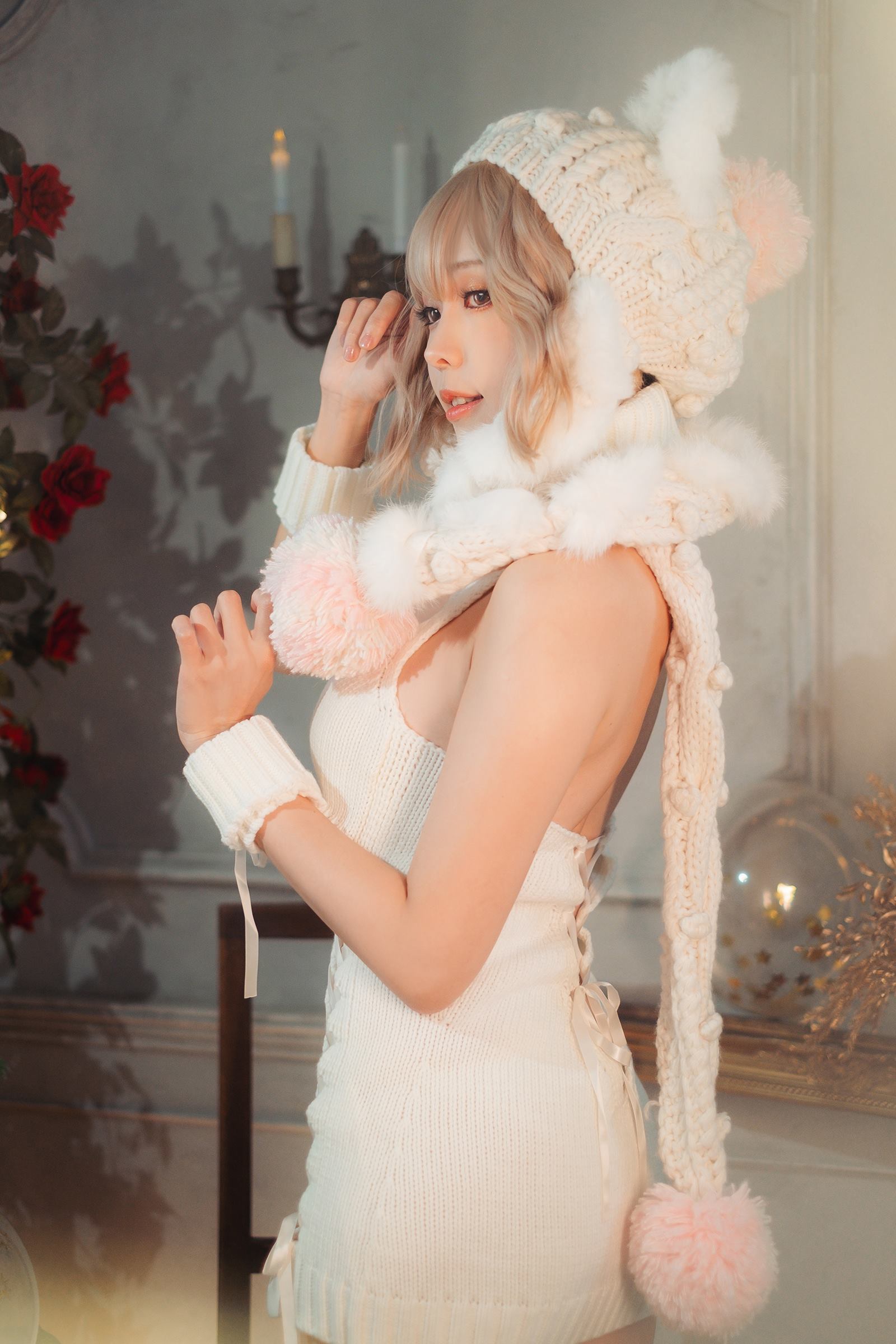 图片[17]-Ely_eee(ElyEE子)  – 白色 KNITTING[52P] – 速更版-美库