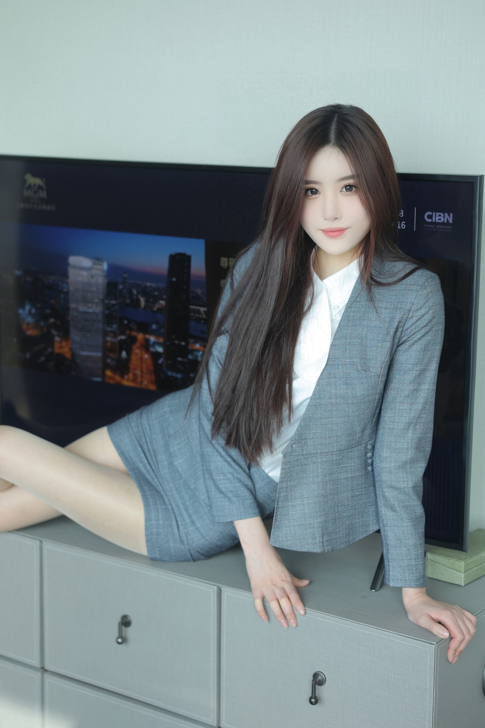 图片[22]-晚苏susu – 内购-性感职业装[25P] – 速更版-美库