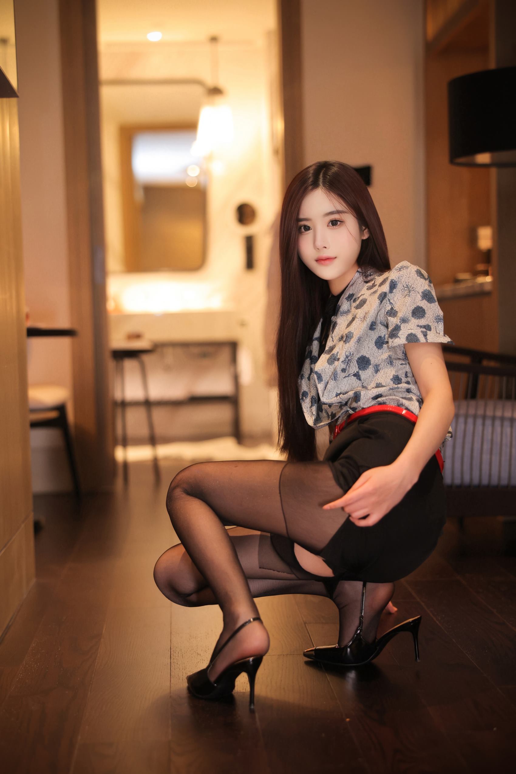 图片[33]-晚苏susu – 内购-空姐制服[38P] – 速更版-美库