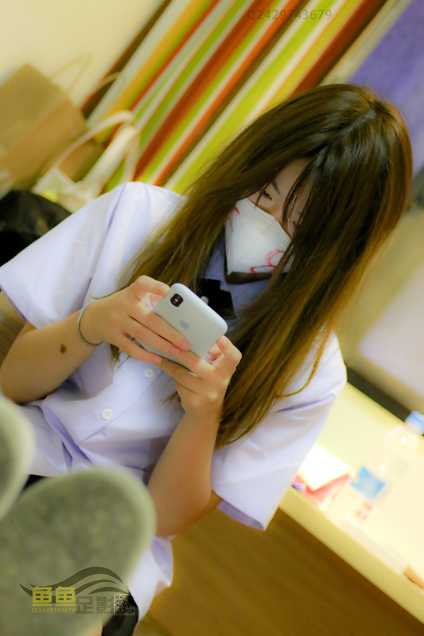 图片[25]-鱼鱼足影@077-第77期：日本学妹38码[167P] – 速更版-美库