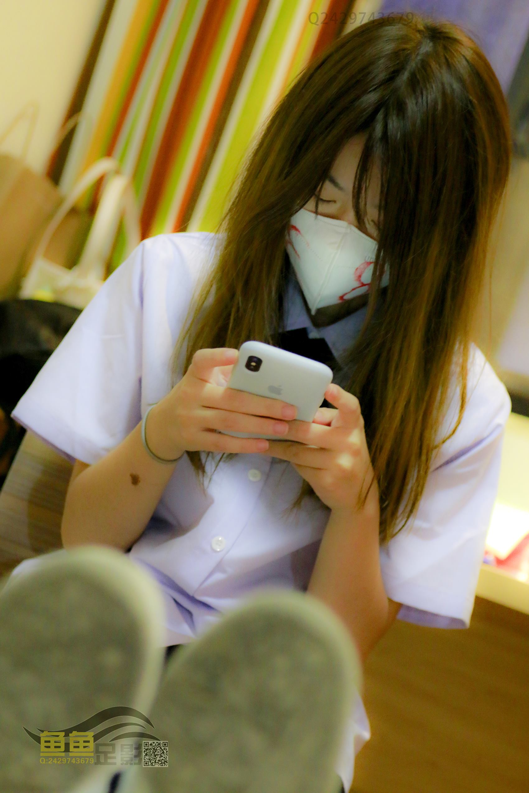 图片[26]-鱼鱼足影@077-第77期：日本学妹38码[167P] – 速更版-美库