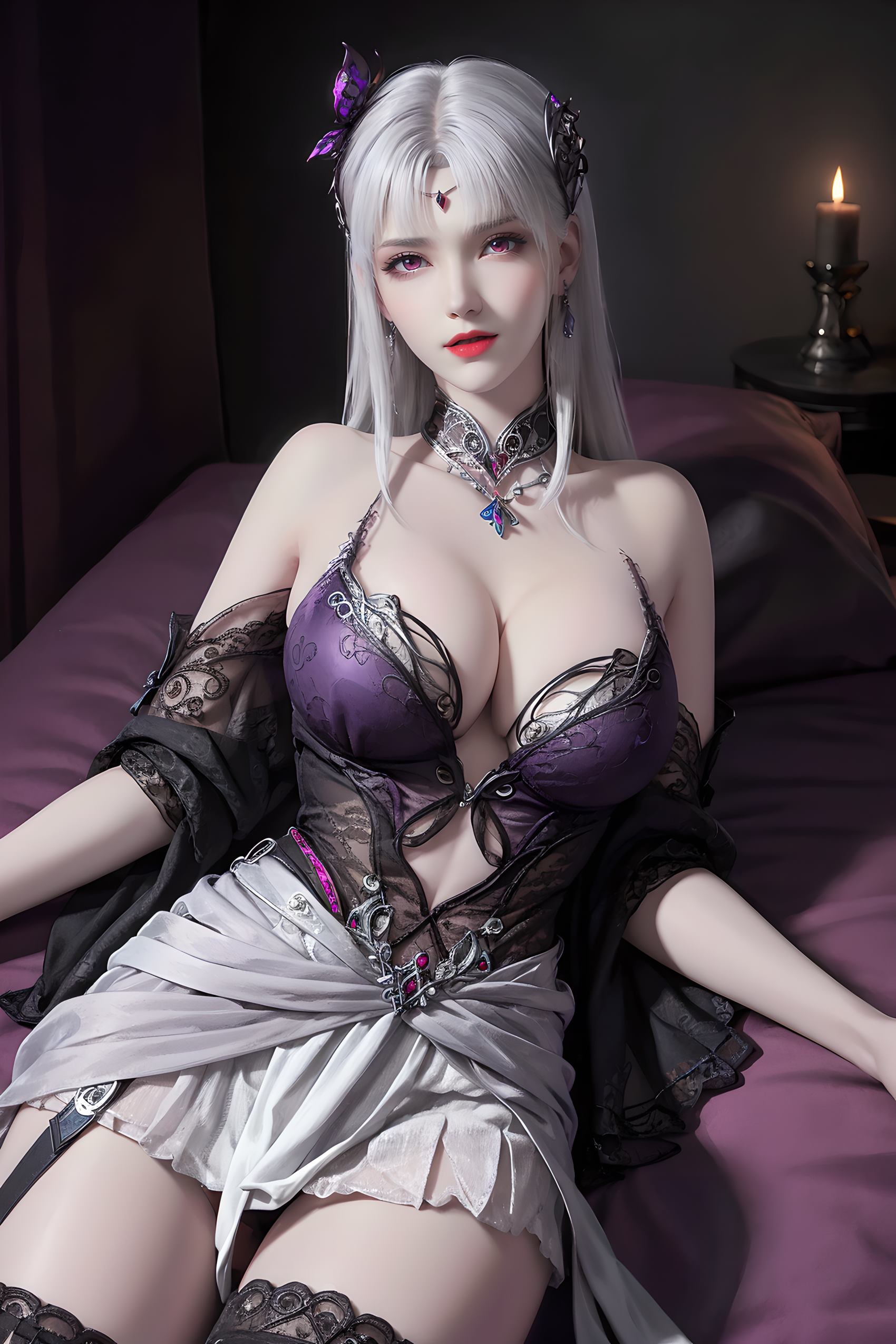 图片[10]-AI绘画 209 斗破苍穹-小医仙蕾丝内衣[20P] – 速更版-美库