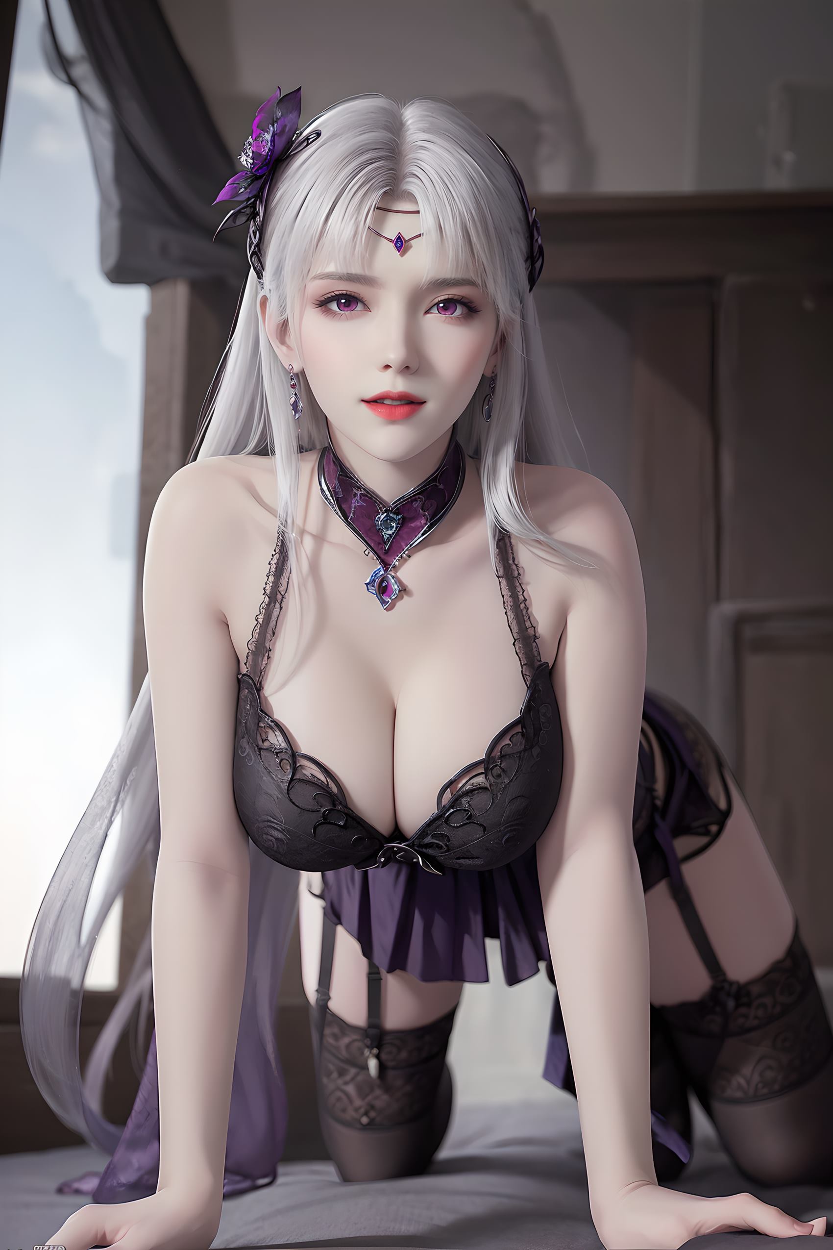 图片[15]-AI绘画 209 斗破苍穹-小医仙蕾丝内衣[20P] – 速更版-美库