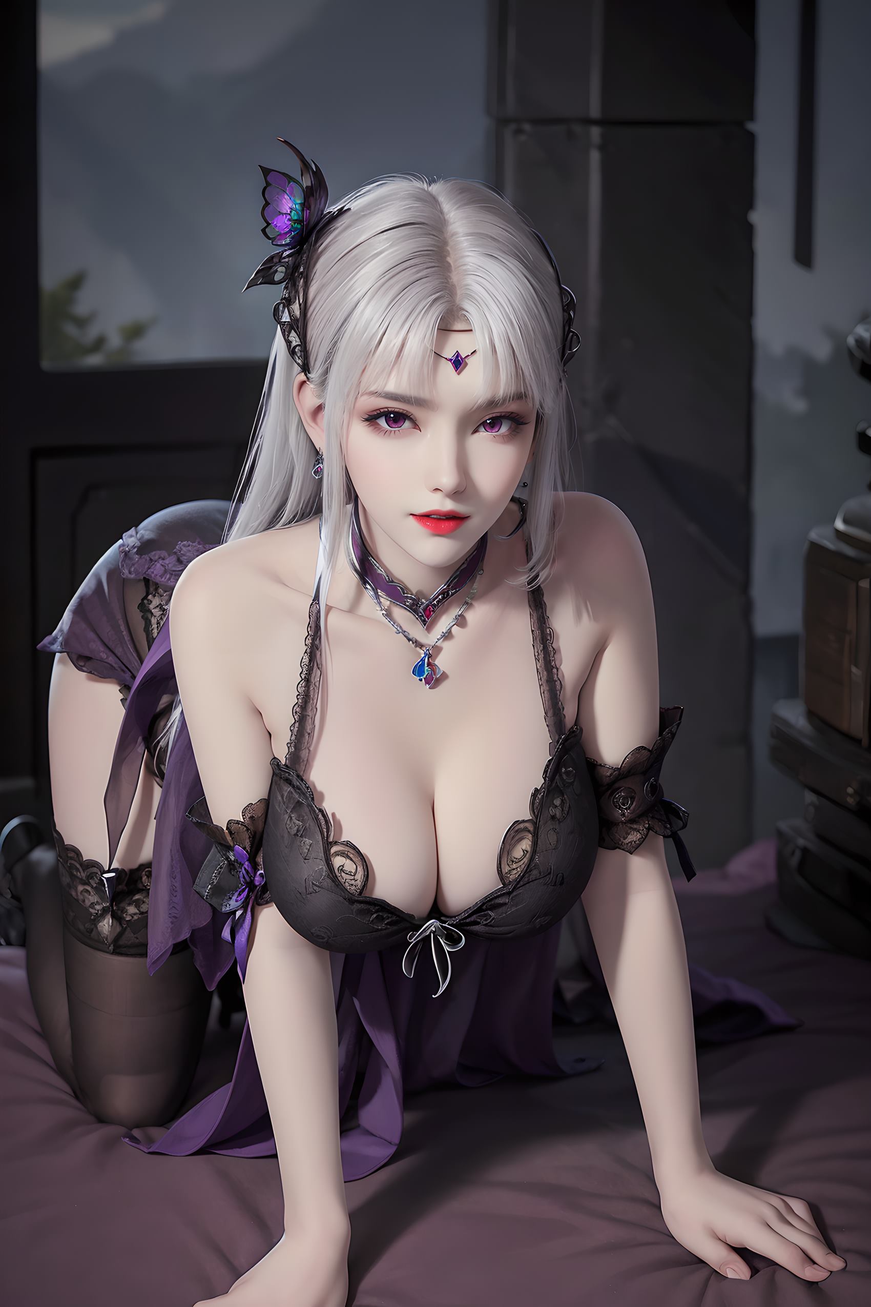 图片[17]-AI绘画 209 斗破苍穹-小医仙蕾丝内衣[20P] – 速更版-美库