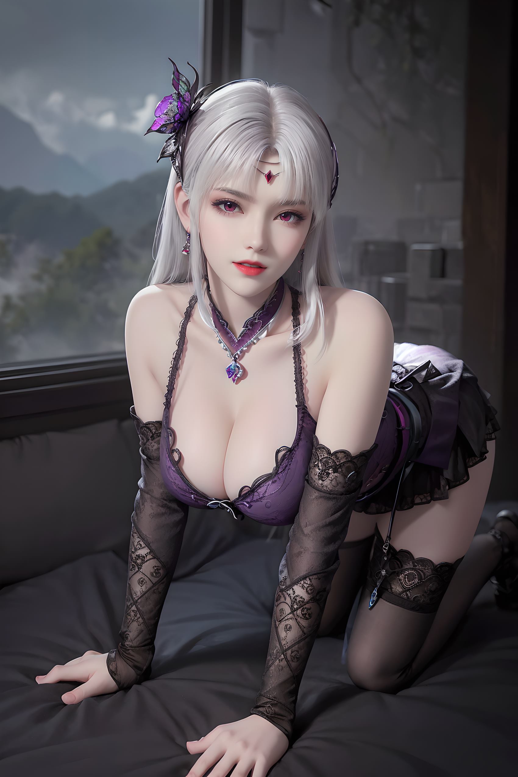 图片[18]-AI绘画 209 斗破苍穹-小医仙蕾丝内衣[20P] – 速更版-美库