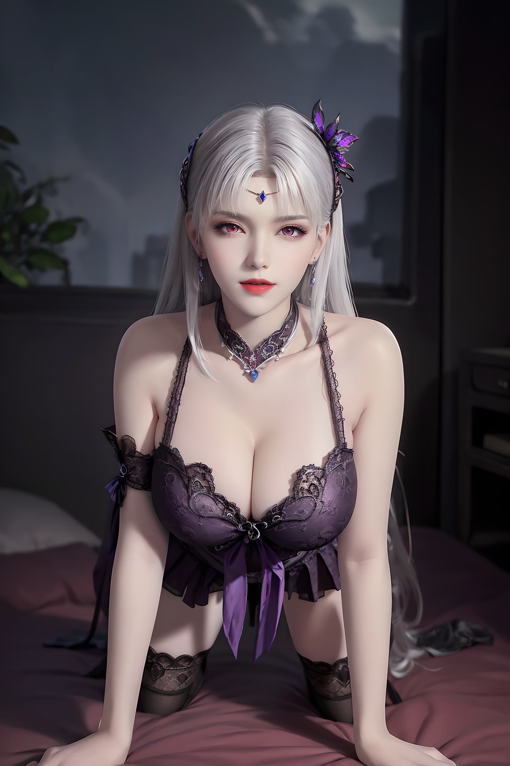 图片[21]-AI绘画 209 斗破苍穹-小医仙蕾丝内衣[20P] – 速更版-美库