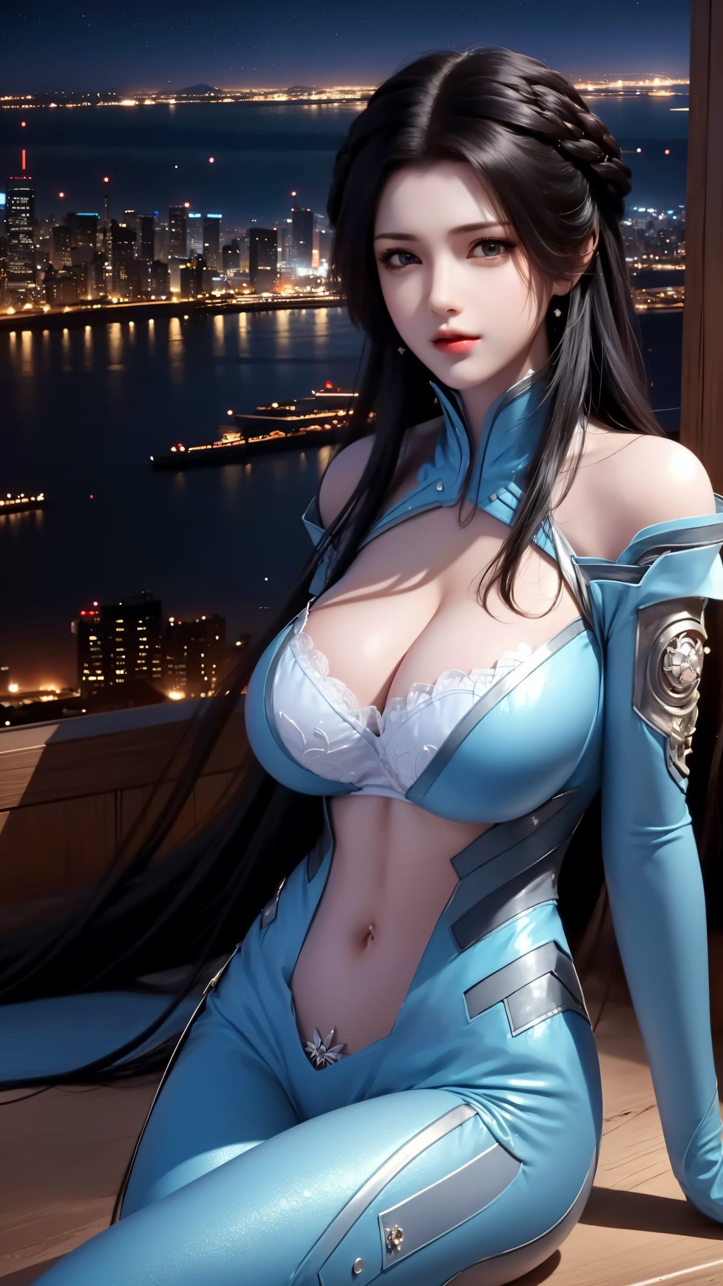 图片[15]-AI绘画 212 星辰变-姜立紧身皮衣[42P] – 速更版-美库