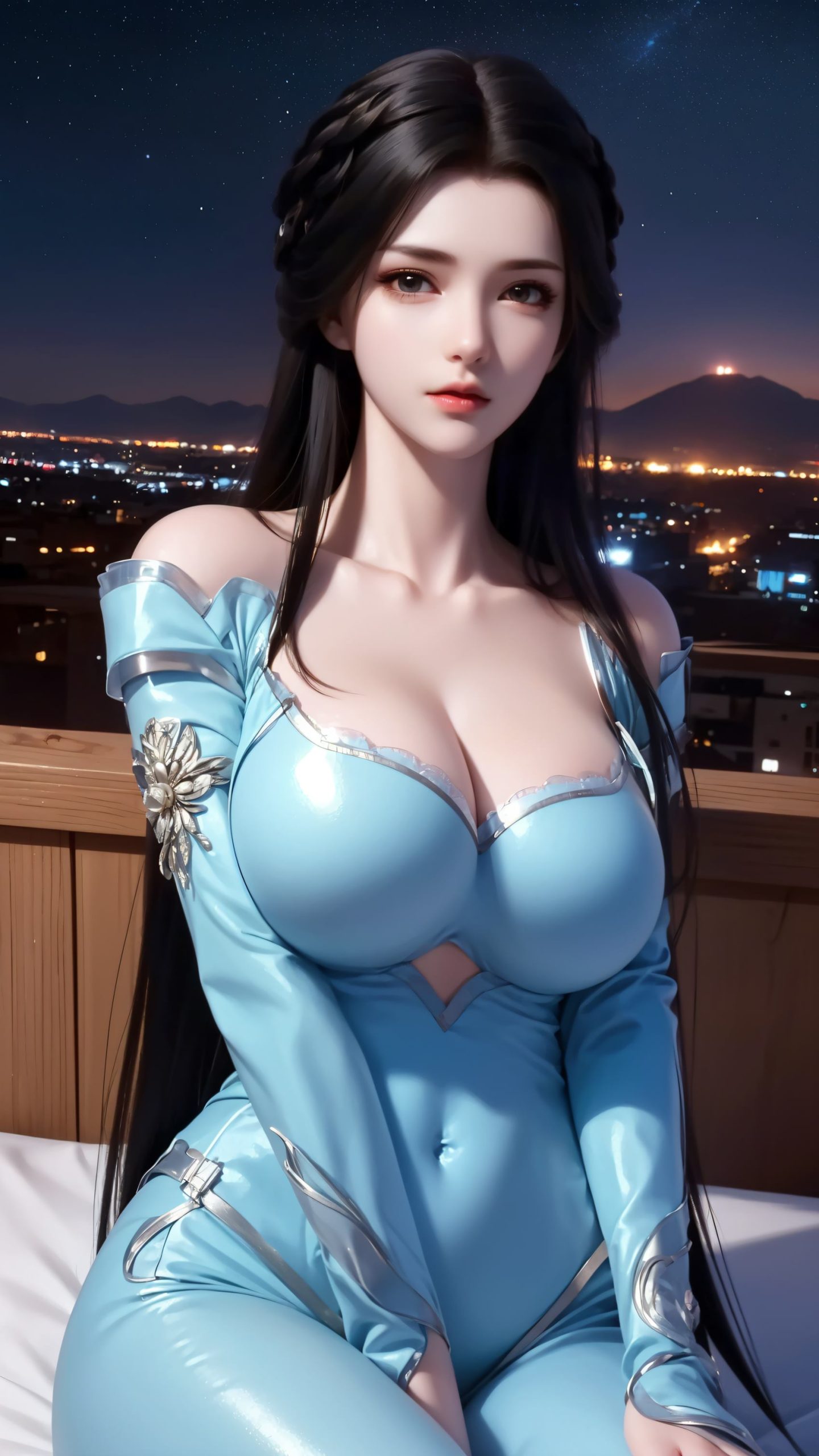 图片[19]-AI绘画 212 星辰变-姜立紧身皮衣[42P] – 速更版-美库