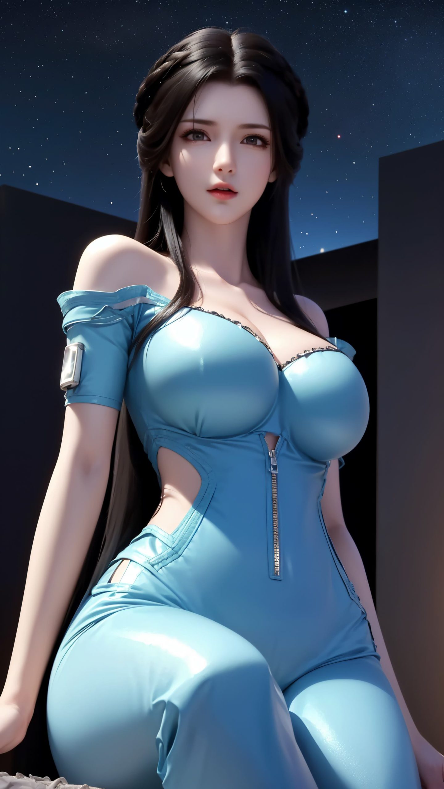 图片[26]-AI绘画 212 星辰变-姜立紧身皮衣[42P] – 速更版-美库