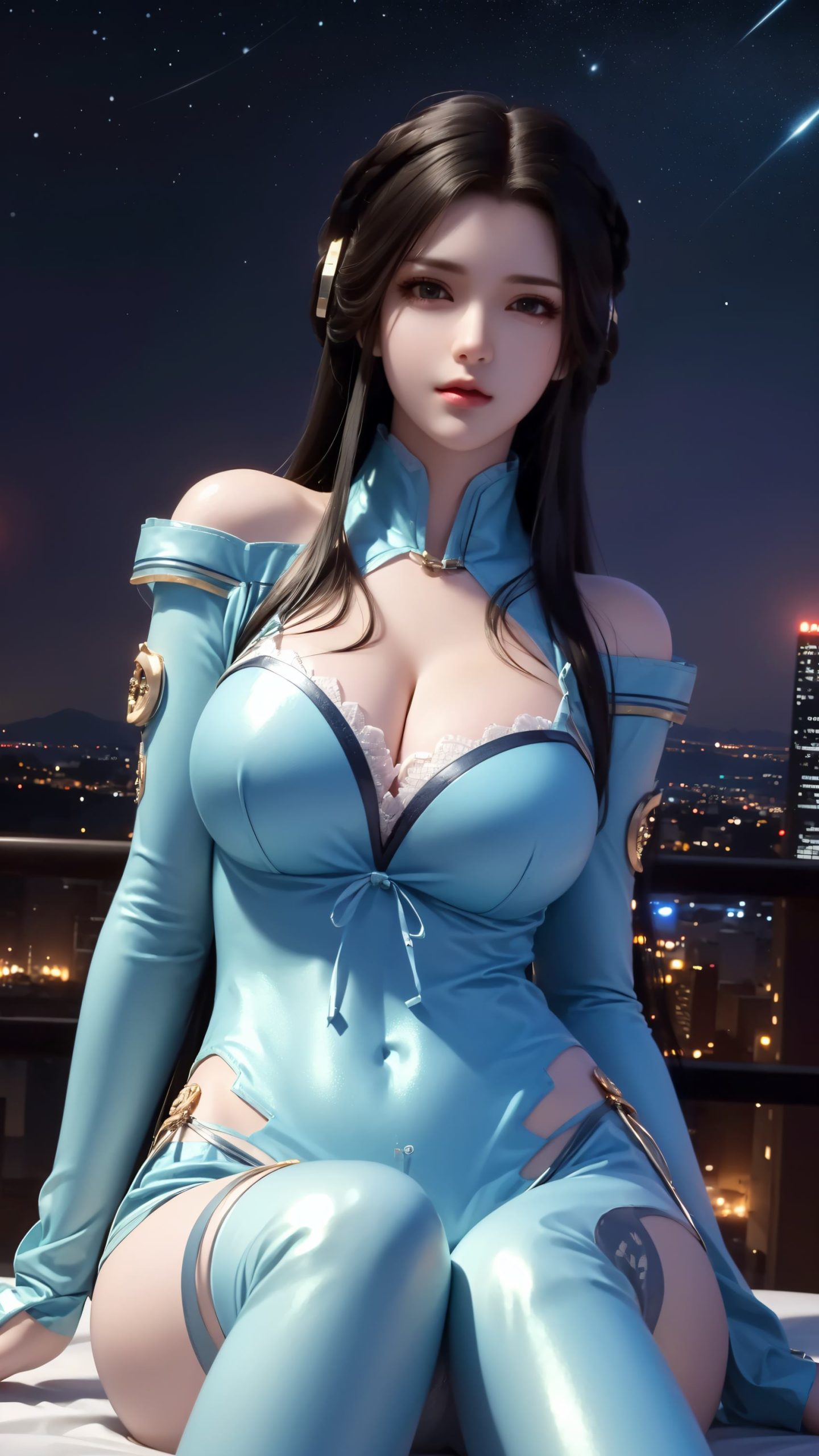 图片[27]-AI绘画 212 星辰变-姜立紧身皮衣[42P] – 速更版-美库