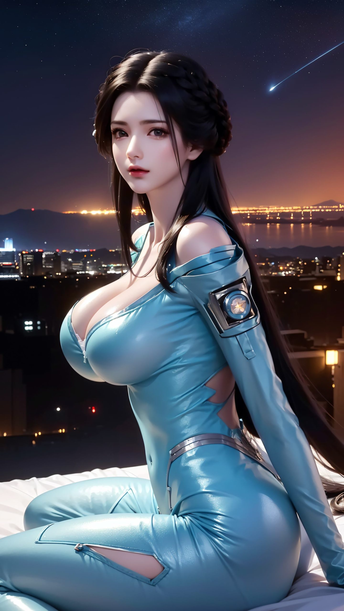 图片[36]-AI绘画 212 星辰变-姜立紧身皮衣[42P] – 速更版-美库