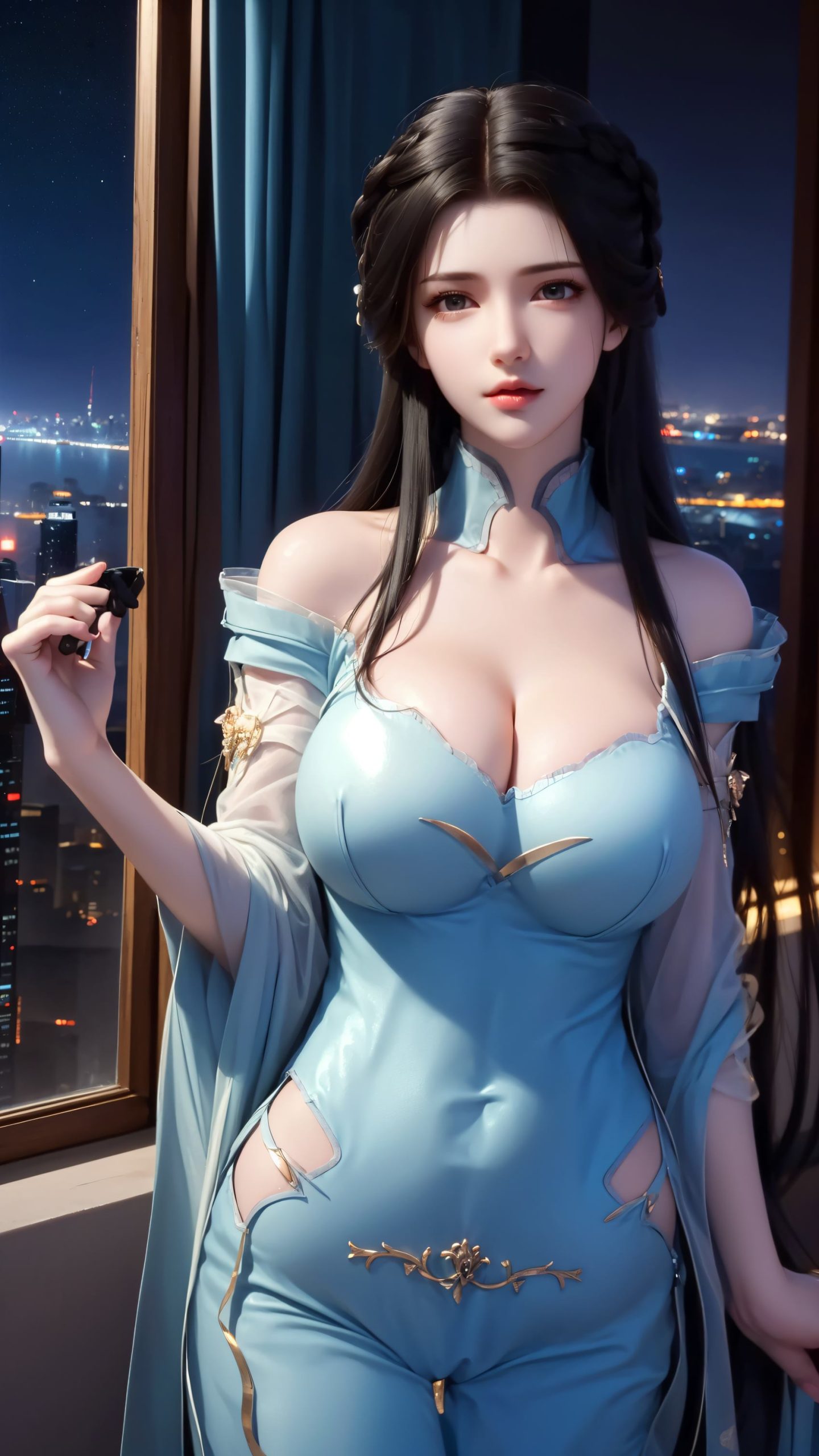 图片[39]-AI绘画 212 星辰变-姜立紧身皮衣[42P] – 速更版-美库