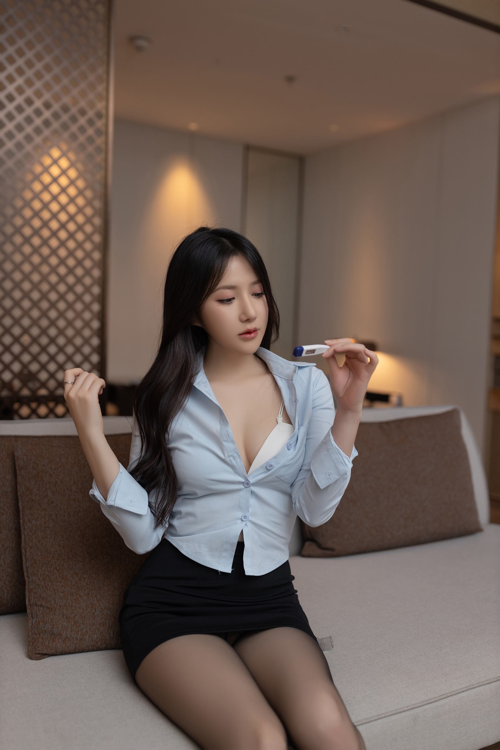 图片[11]-秀人名模鱼子酱Fish《发烧》[26P] – 速更版-美库