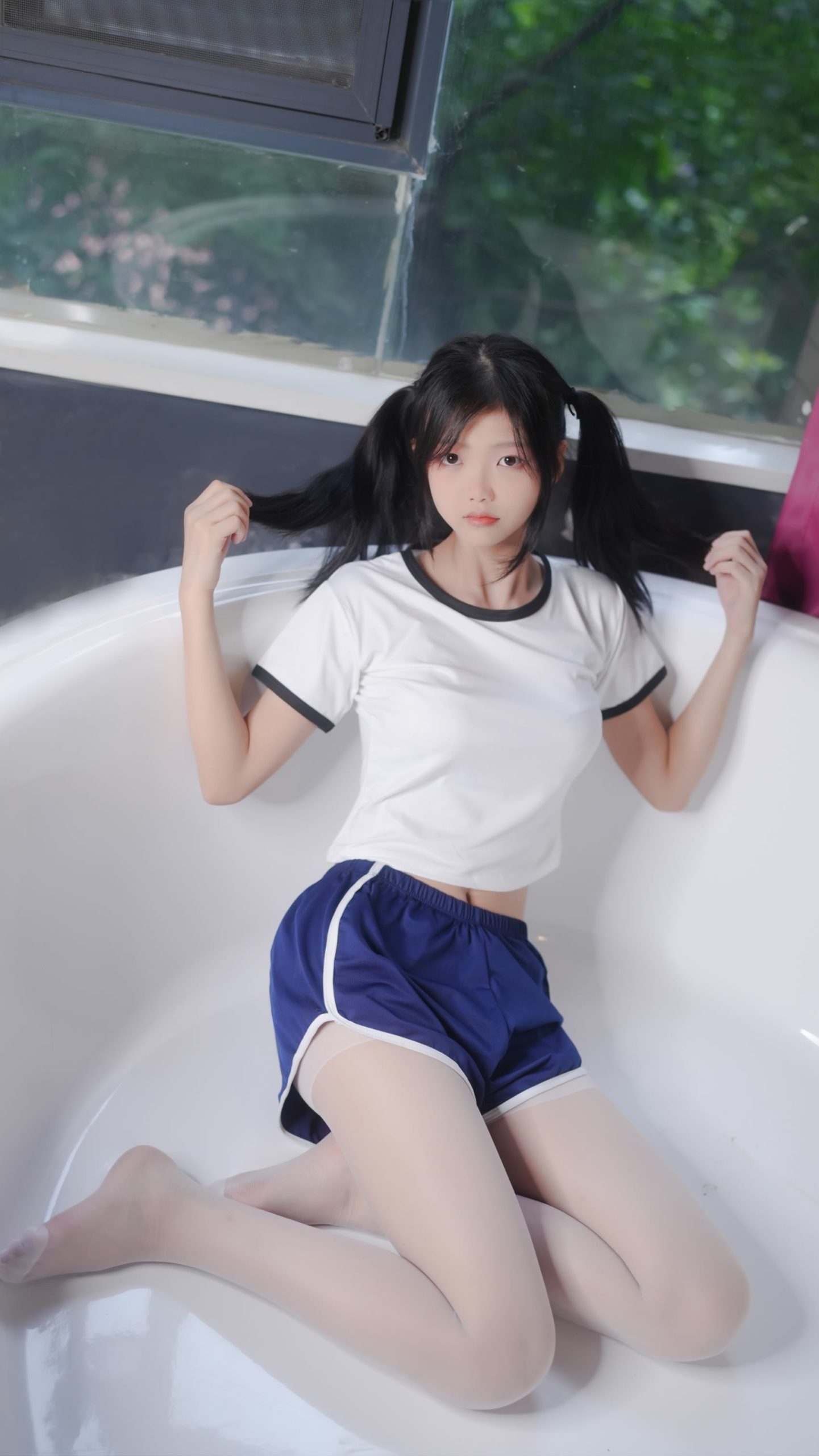 图片[24]-[紧急企划]内部定制 NO.018 小婕 体操服[23P] – 速更版-美库