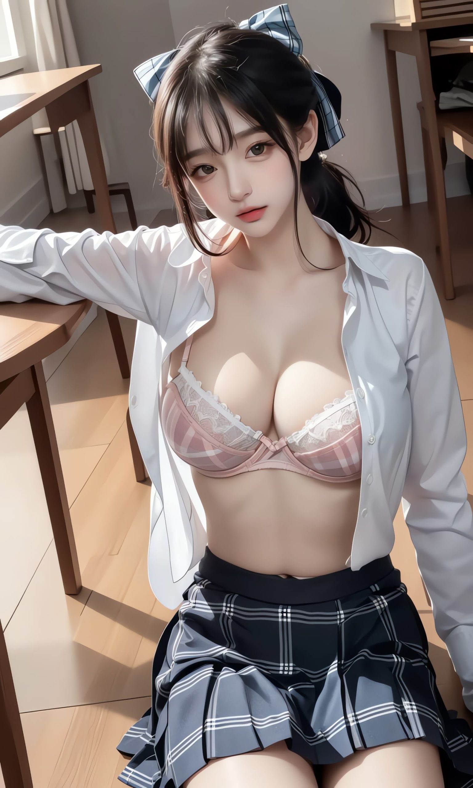 图片[34]-AI绘画 215 JK少女[43P] – 速更版-美库