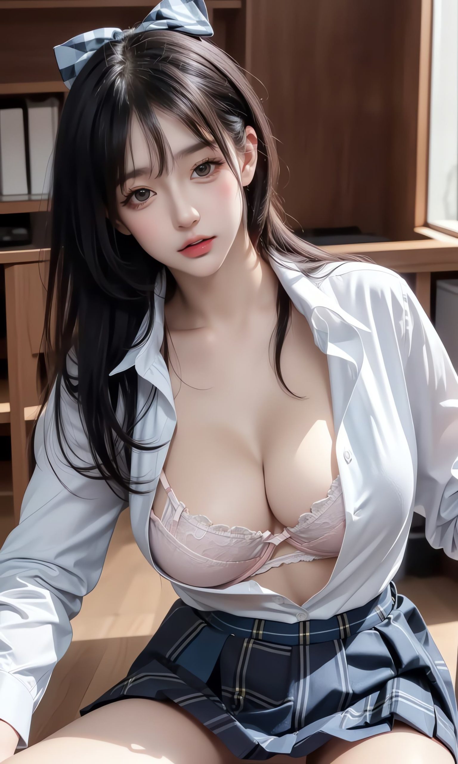 图片[38]-AI绘画 215 JK少女[43P] – 速更版-美库
