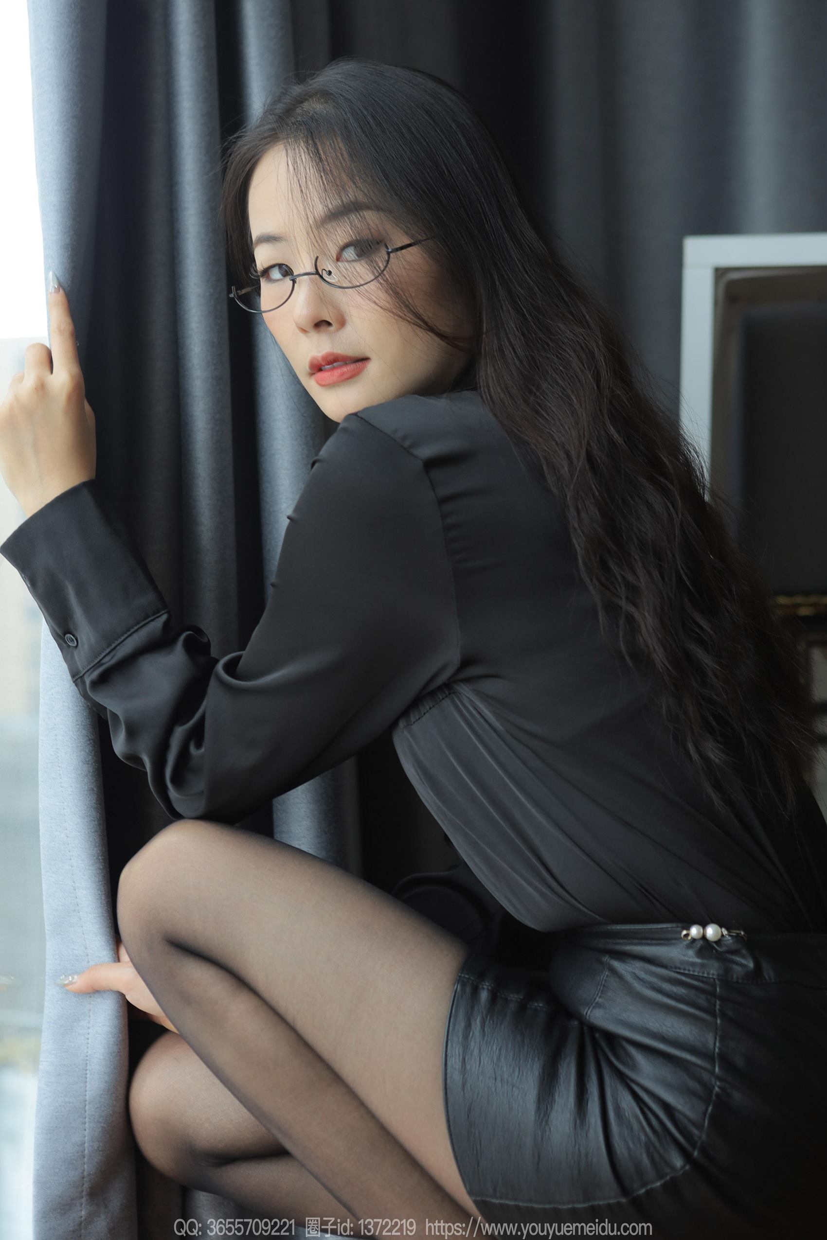 图片[37]-[IESS异思趣向] 2024.02.21 丝享家1670：小金《黑色系穿搭》[78P] – 速更版-美库