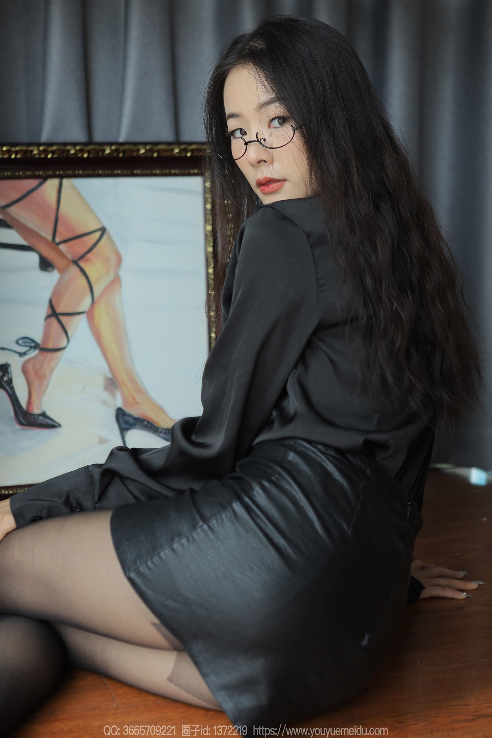 图片[59]-[IESS异思趣向] 2024.02.21 丝享家1670：小金《黑色系穿搭》[78P] – 速更版-美库