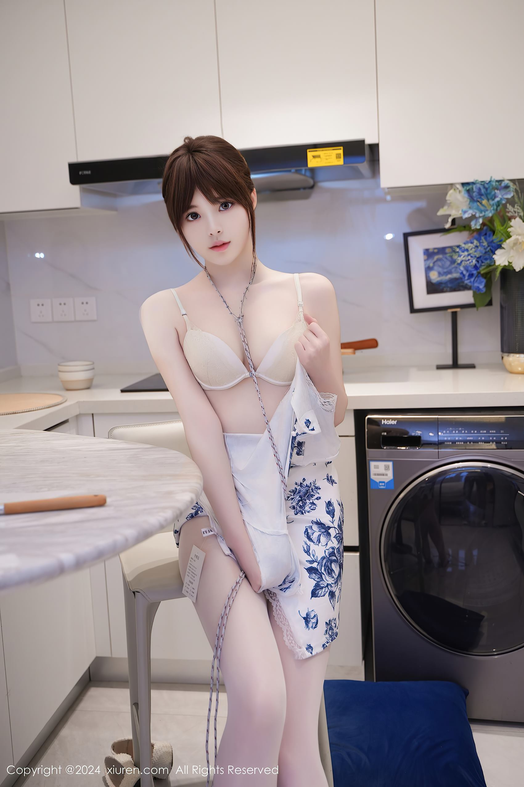 图片[19]-[Xiuren秀人网]2024.03.19 NO.8255 梦灵儿Mini 青花旗袍 [26+1P] – 速更版-美库