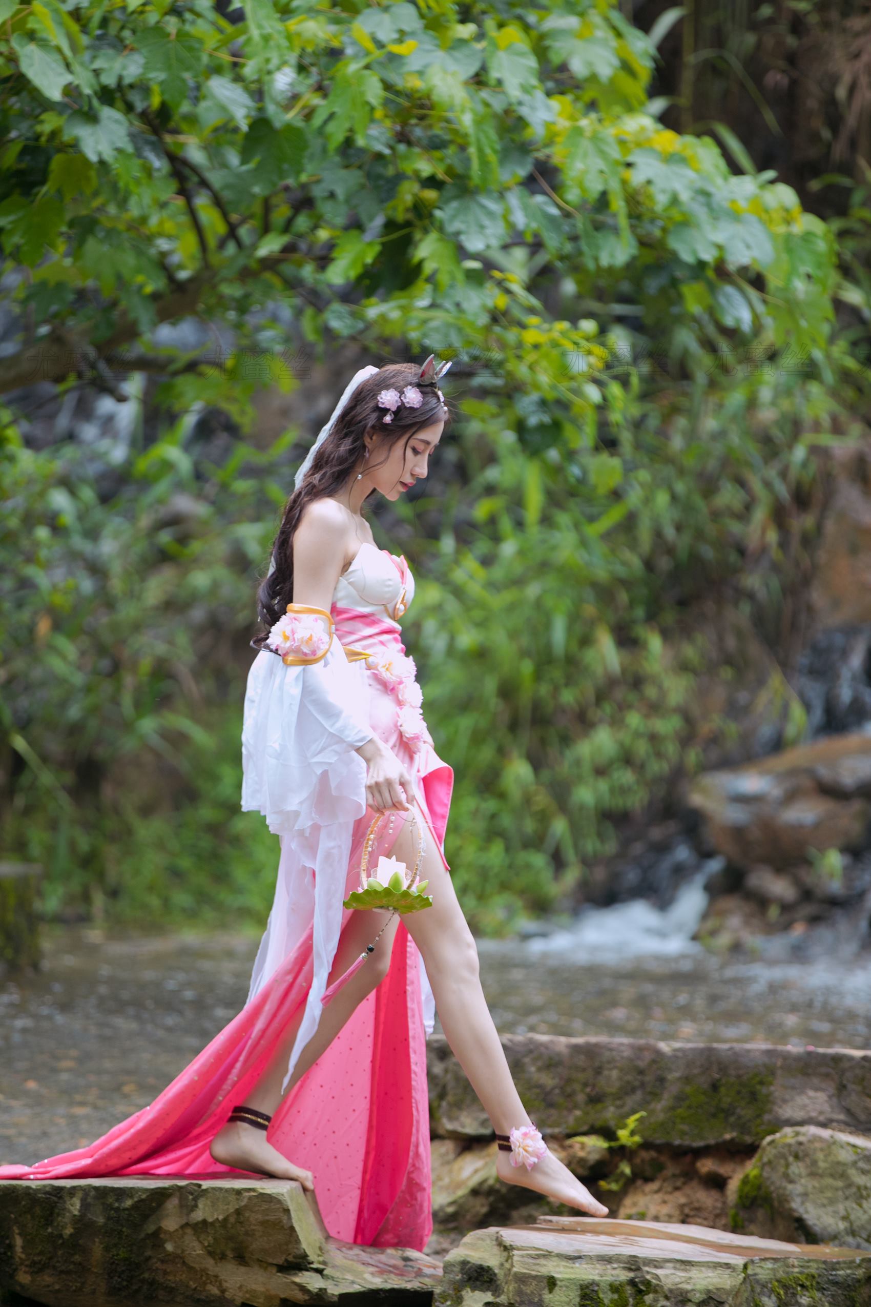 图片[24]-尤蜜丝 穿搭推广展示图集 粉色系 花仙子 [45P] – 速更版-美库