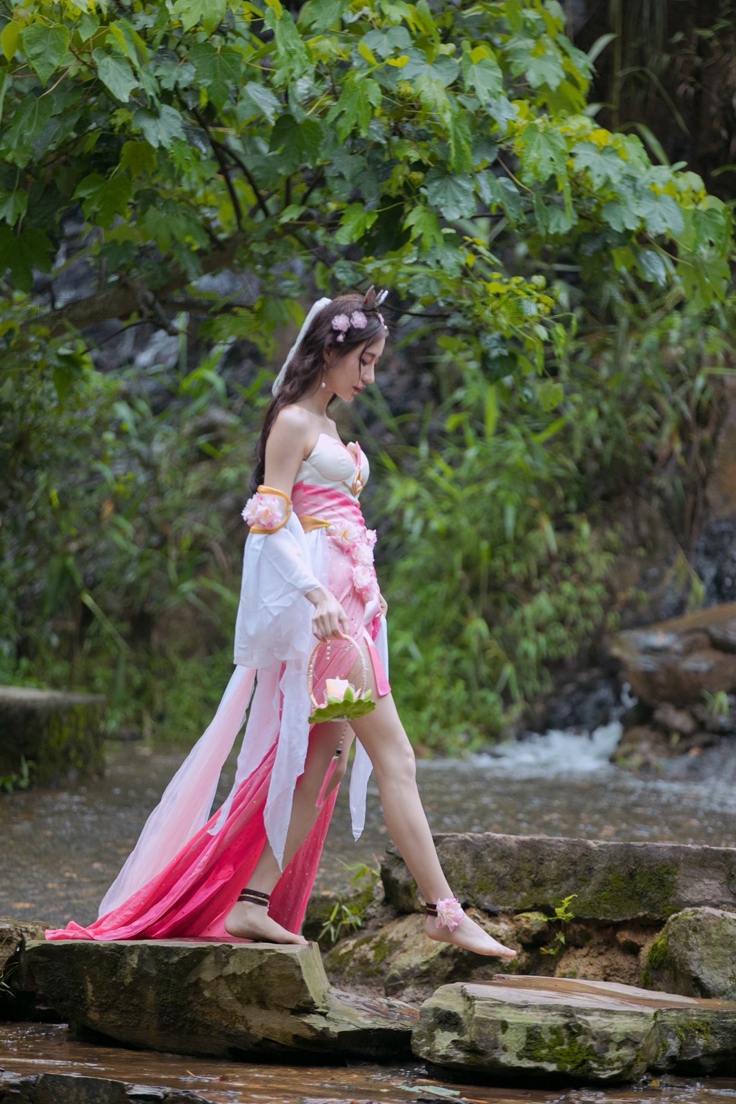 图片[27]-尤蜜丝 穿搭推广展示图集 粉色系 花仙子 [45P] – 速更版-美库