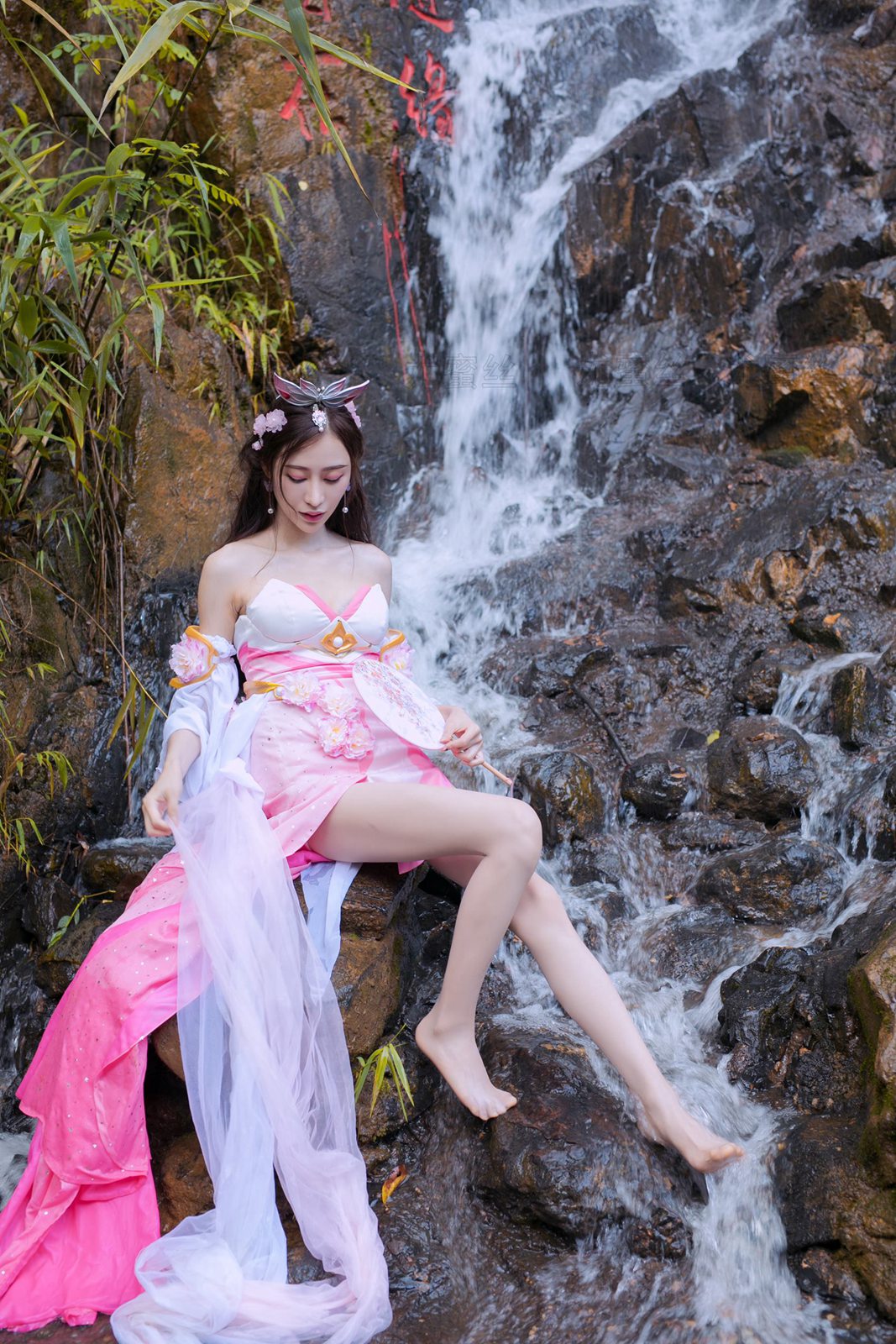 图片[35]-尤蜜丝 穿搭推广展示图集 粉色系 花仙子 [45P] – 速更版-美库