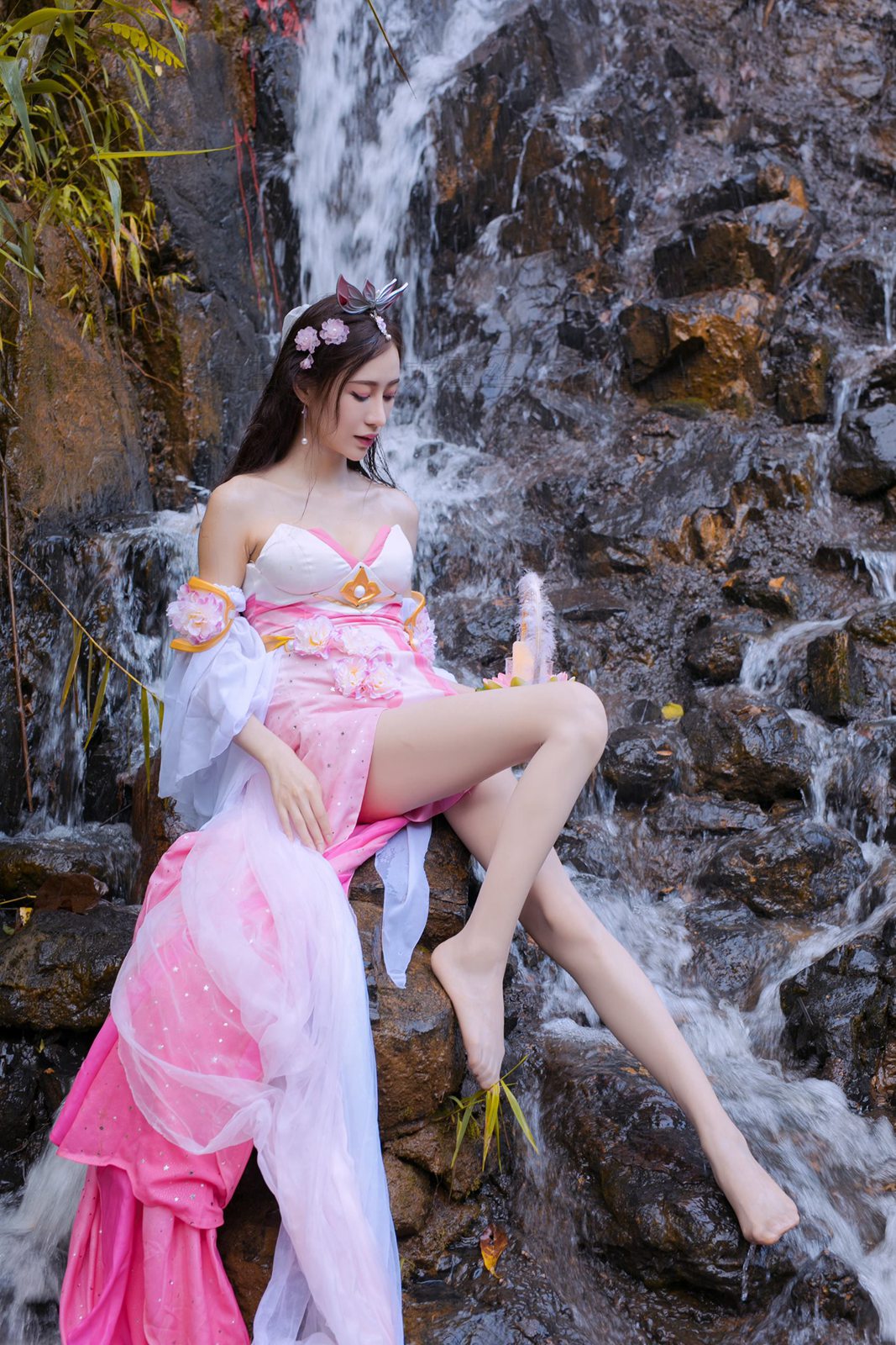 图片[37]-尤蜜丝 穿搭推广展示图集 粉色系 花仙子 [45P] – 速更版-美库